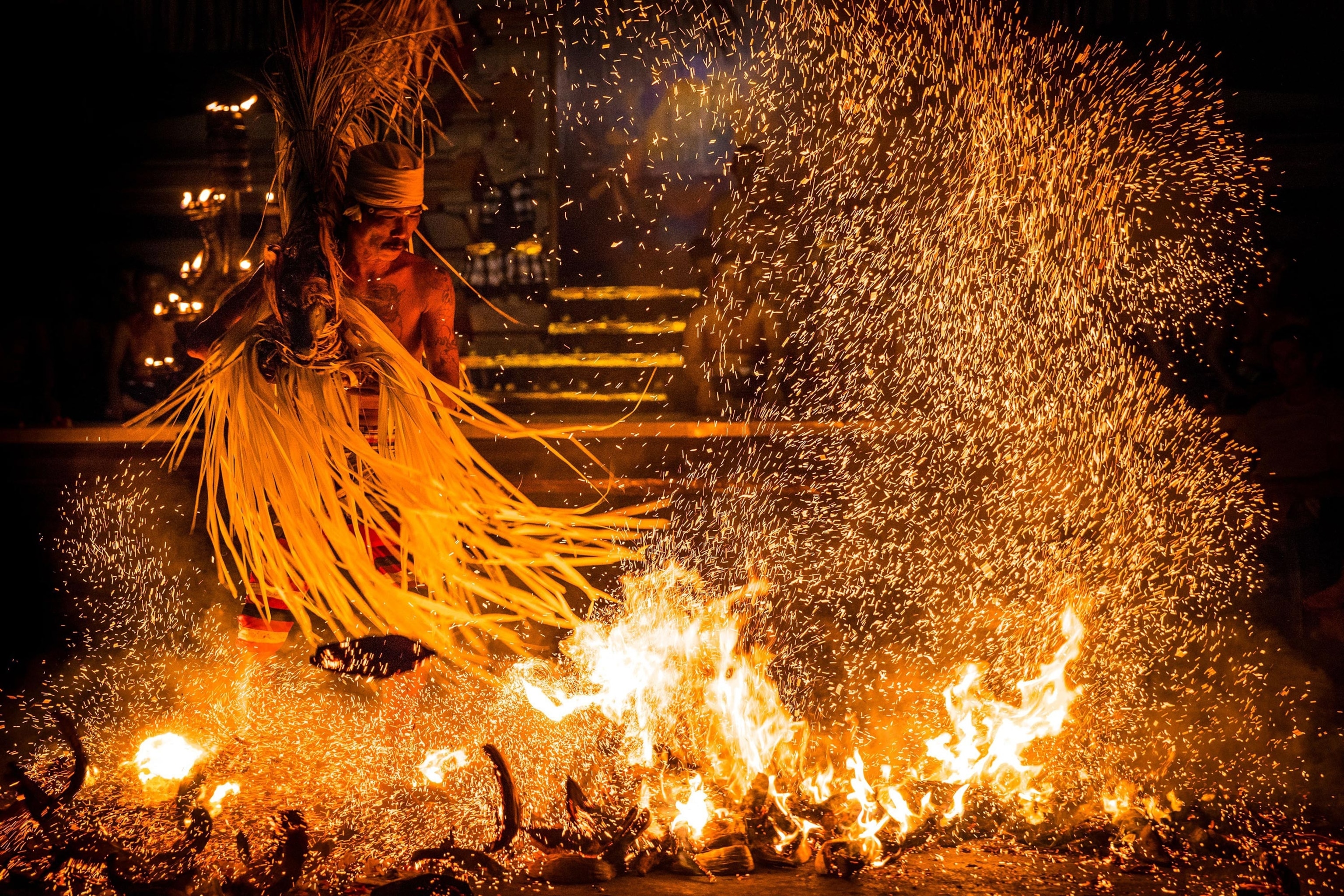 ShangYang Djaran dance in Bali, Indonesia