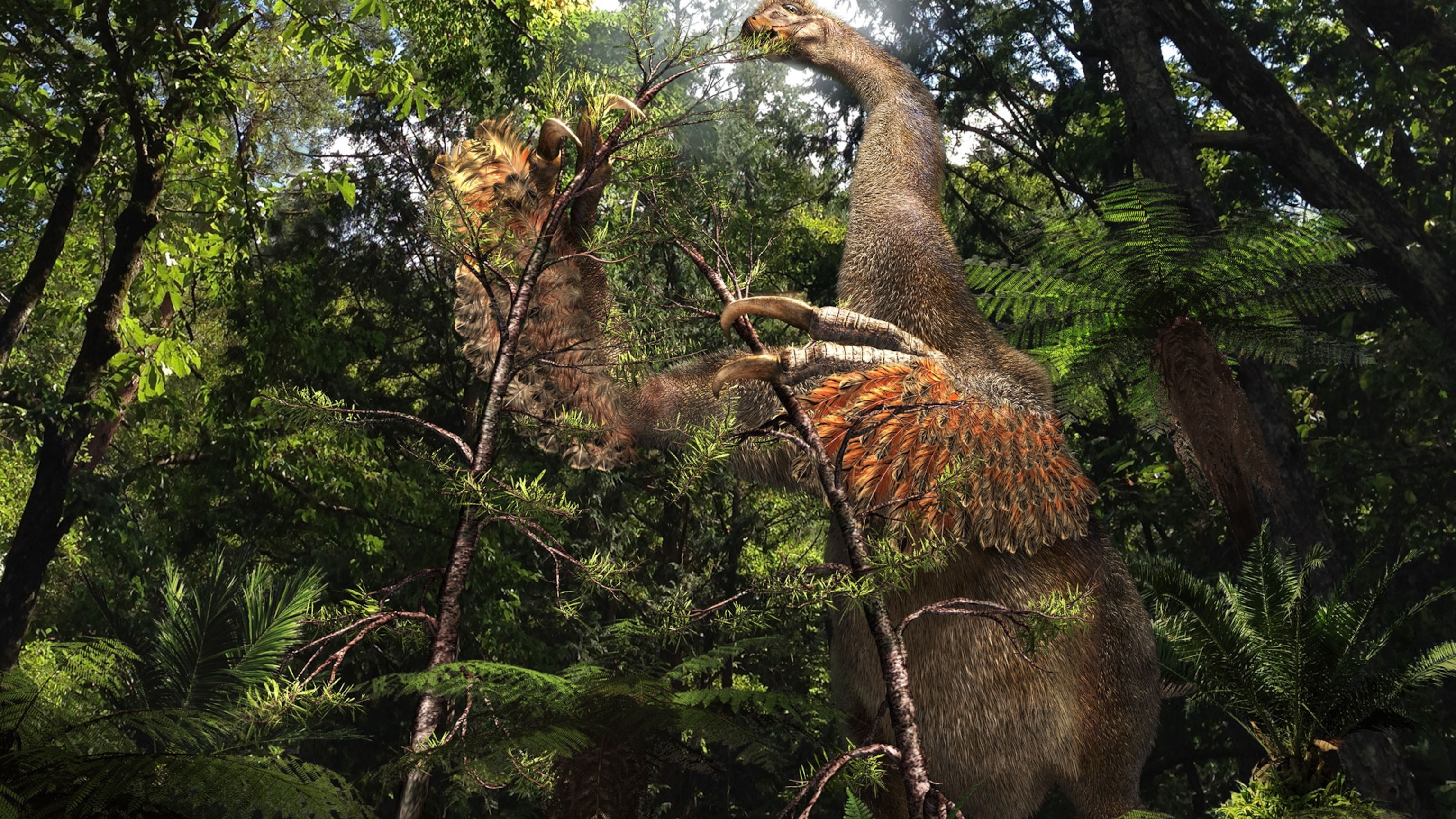 This bizarre new dinosaur has something in common with modern sloths