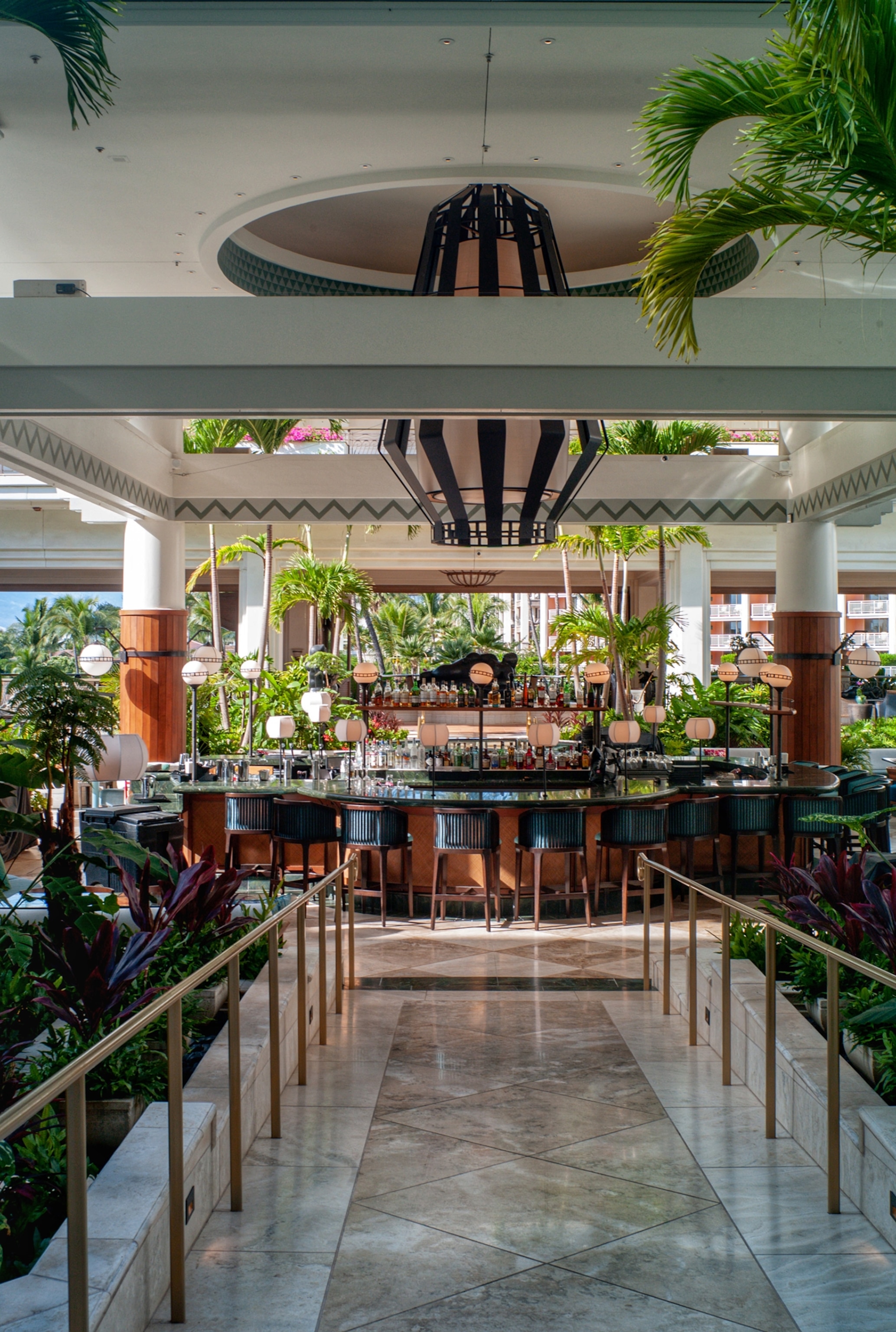 photograph of the Botero Lounge at Grand Wailea, A Waldorf Astoria Resort