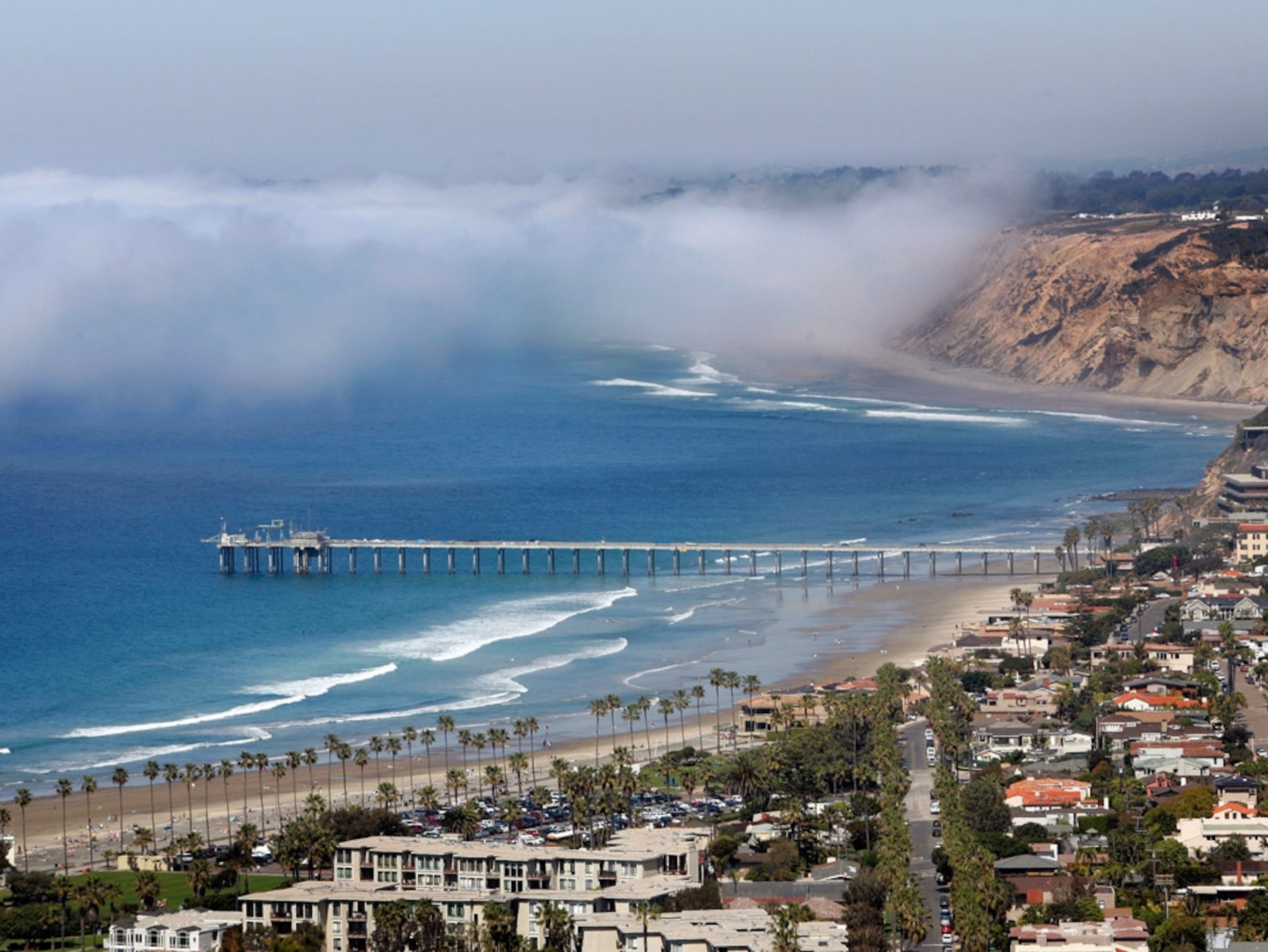 San Diego Bay fog