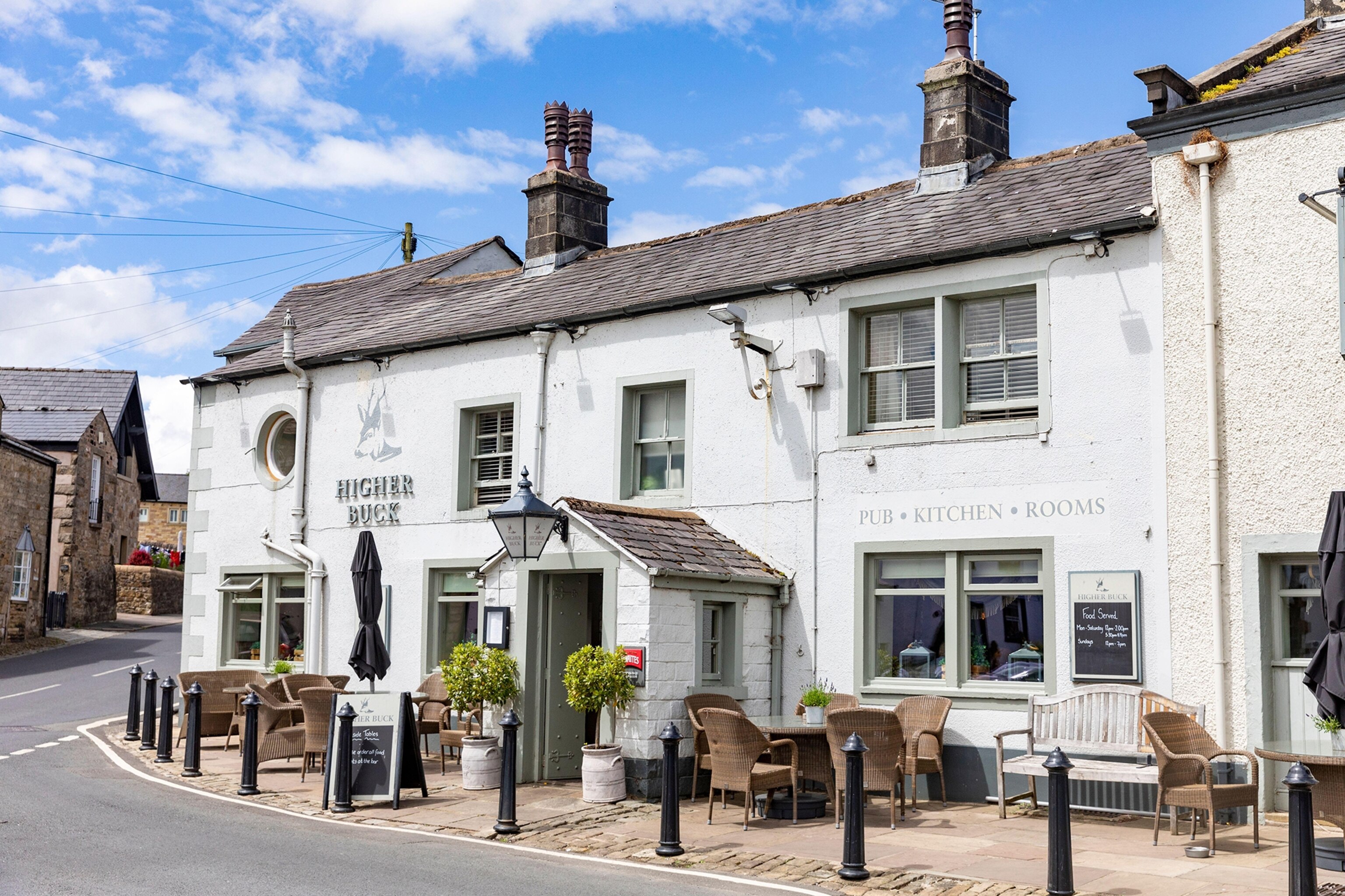 A pub in the Ribble Valley, England, UK