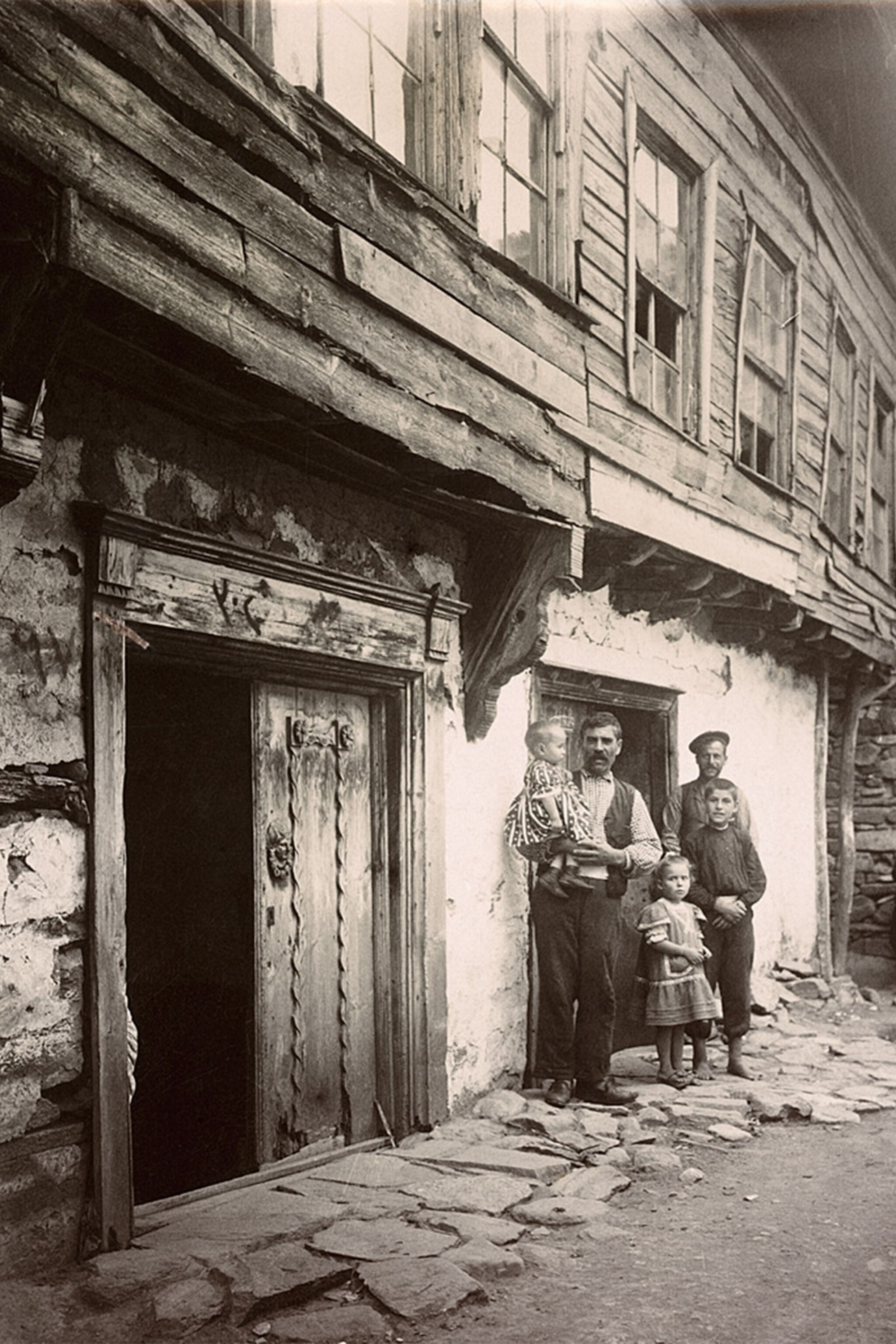 a father and child in Turkey