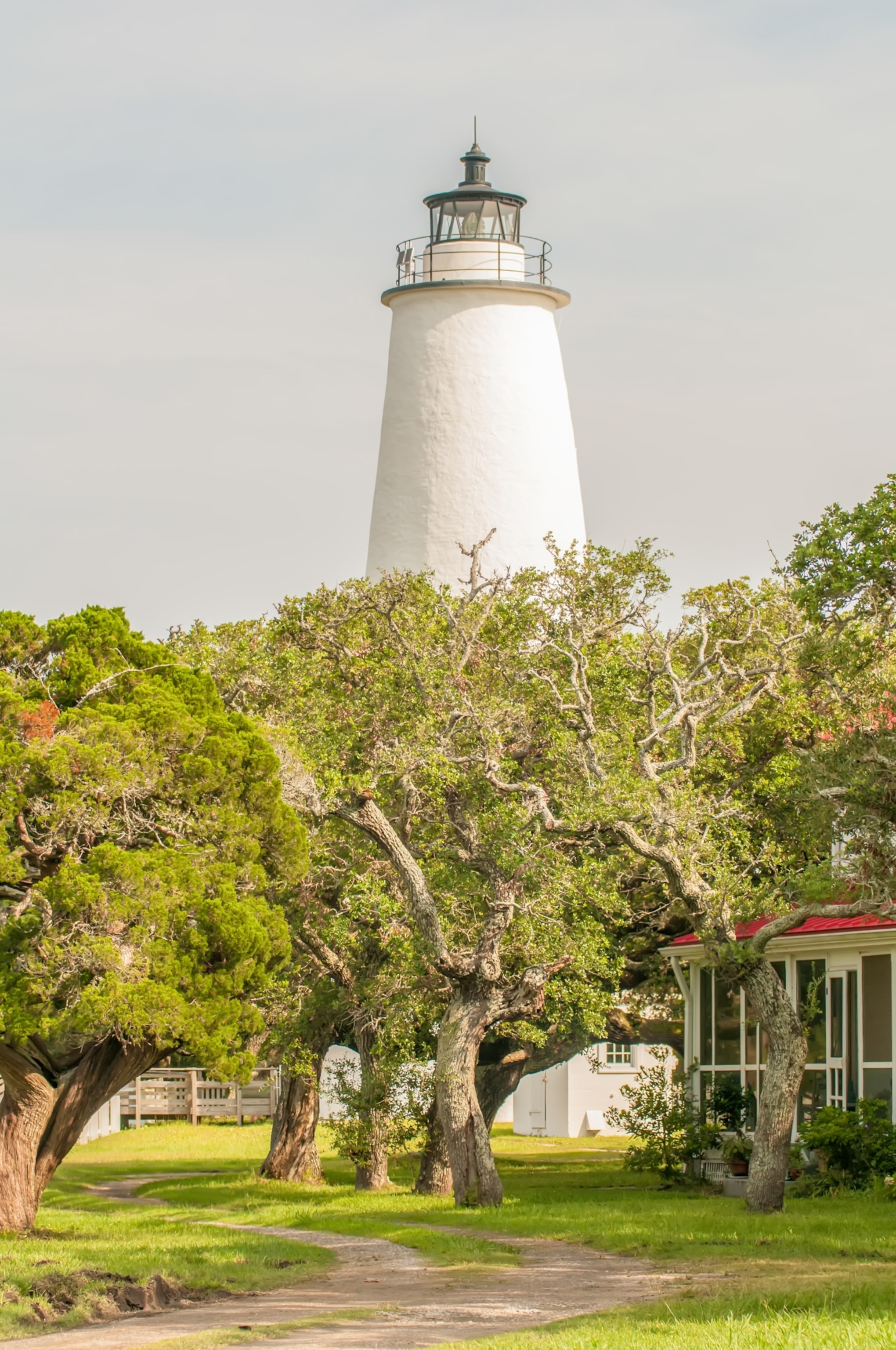 The Ocracoke Lighthouse and Keeper