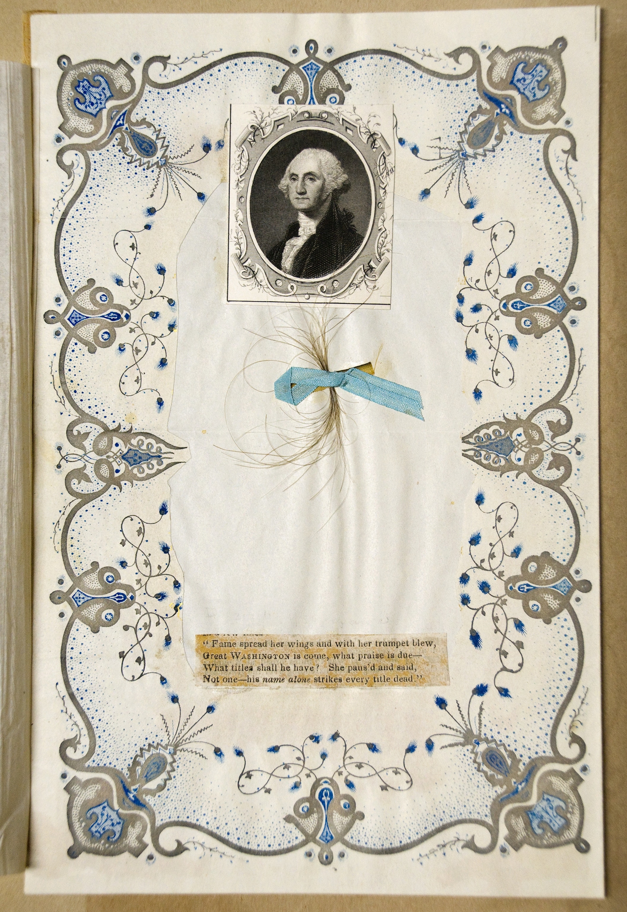 George Washington's hair