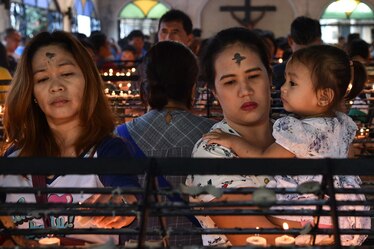 The meaning of the cross of ashes on Ash Wednesday