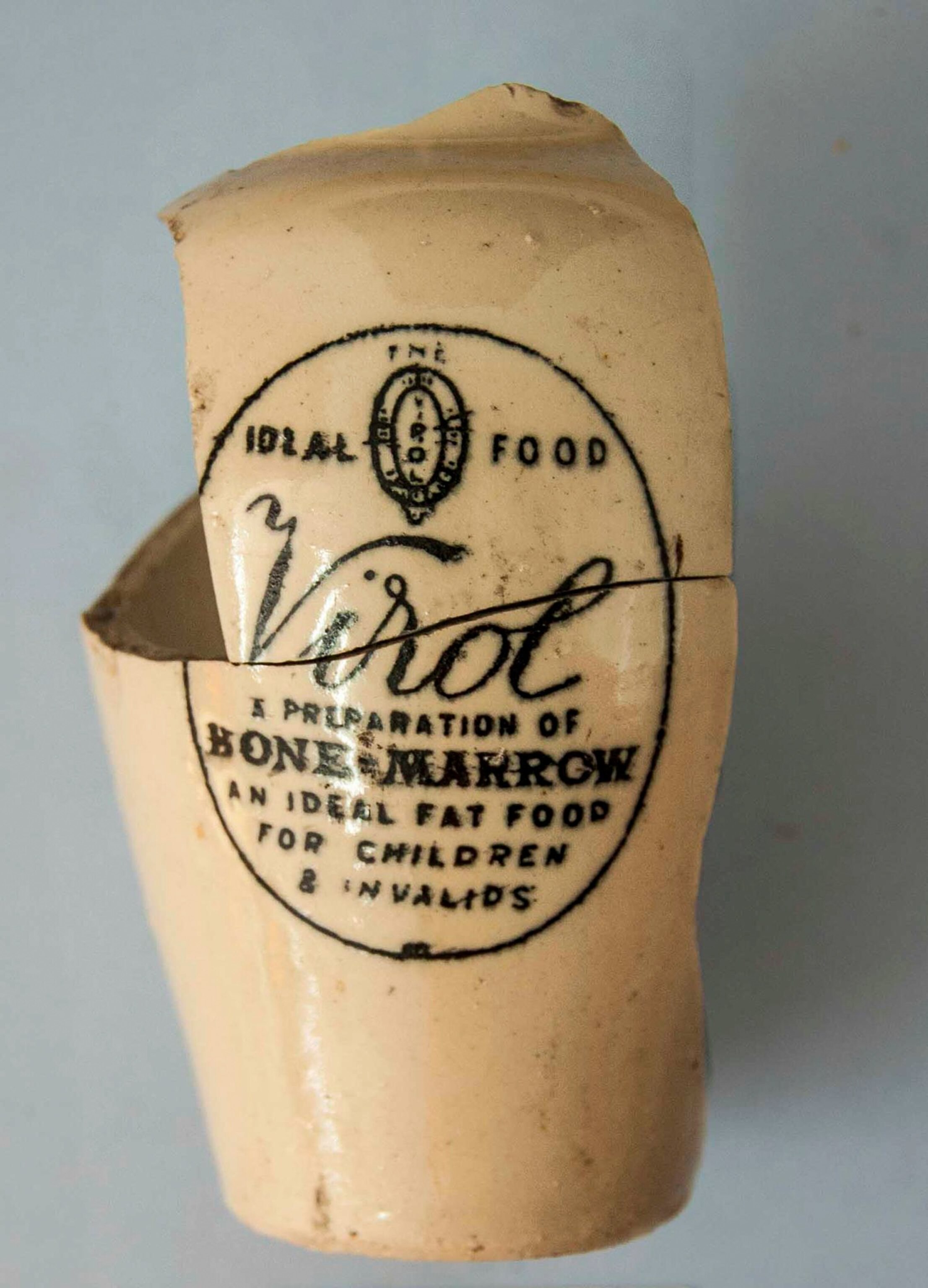 Christchurch earthquake - Recovered Virol bottle