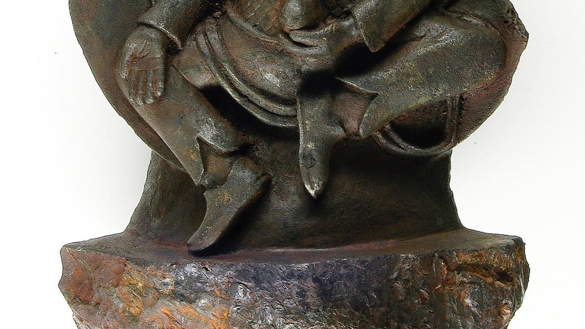 SwastikaBearing Buddhist Statue Was Chiseled From a Meteorite