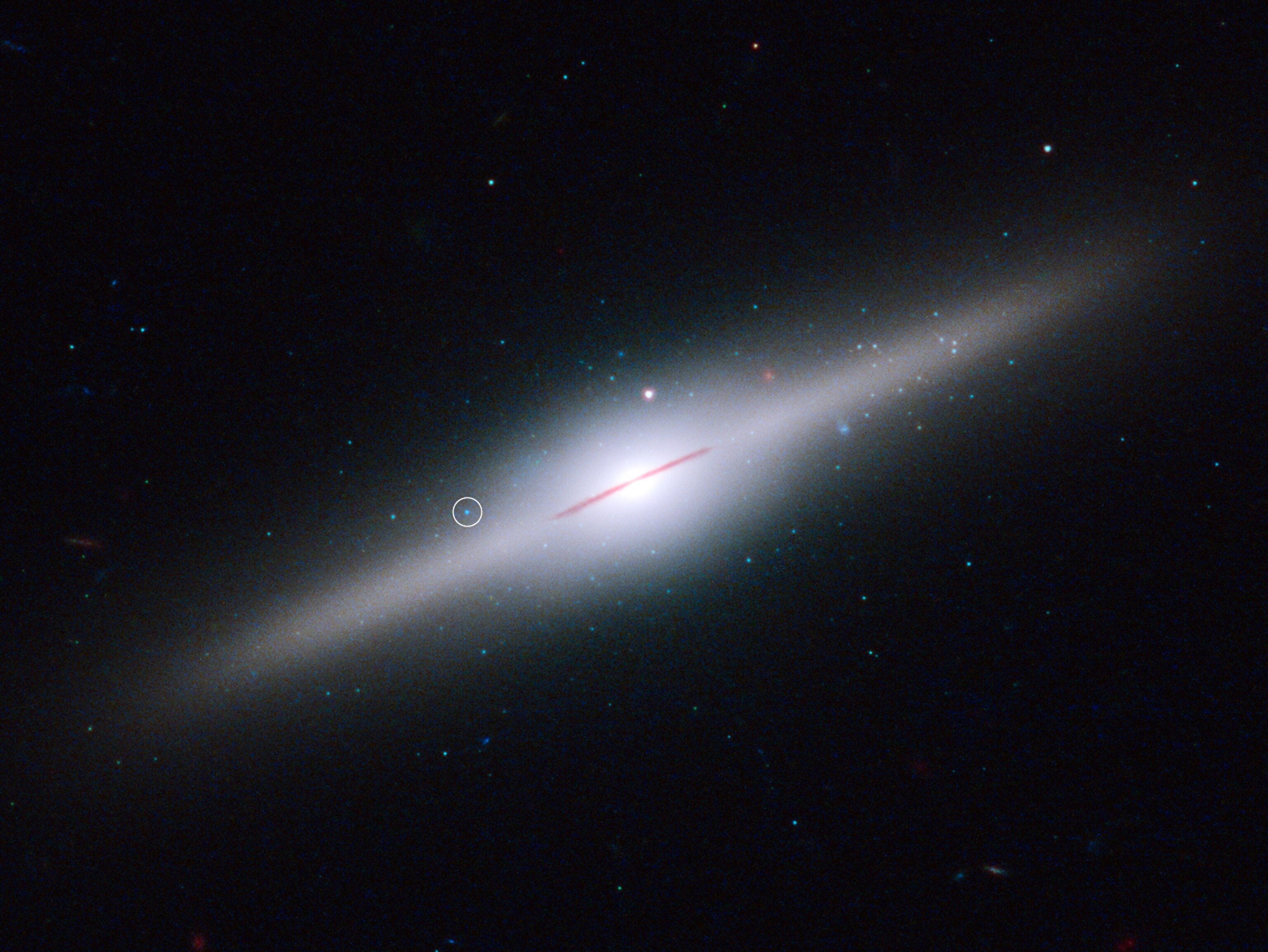 A star cluster that is home to a middleweight black hole.