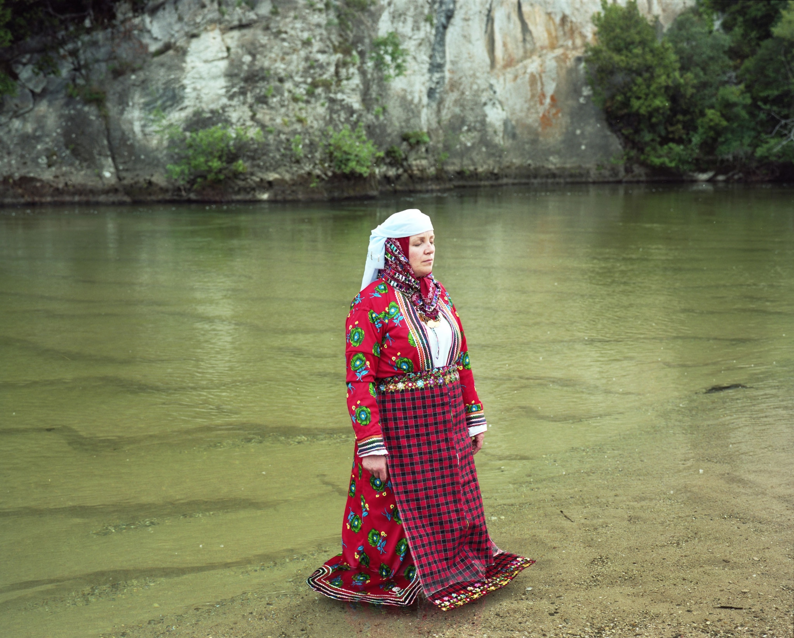 a Pomak woman in Greece