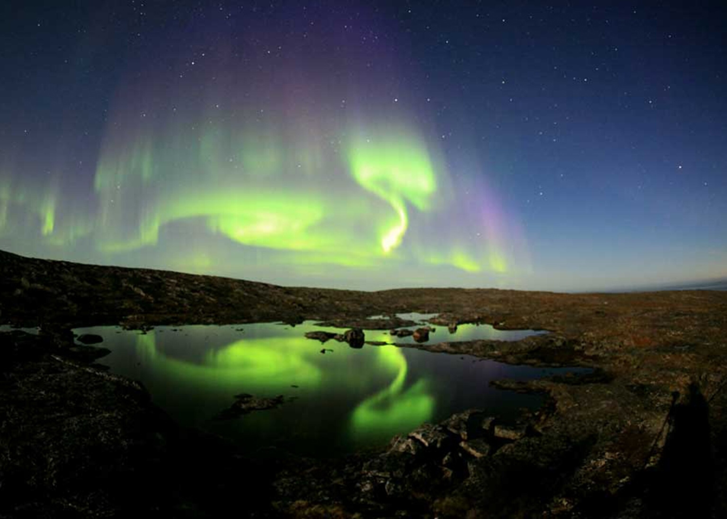 Aurora pictures - Quebec, Canada (due to solar flare)