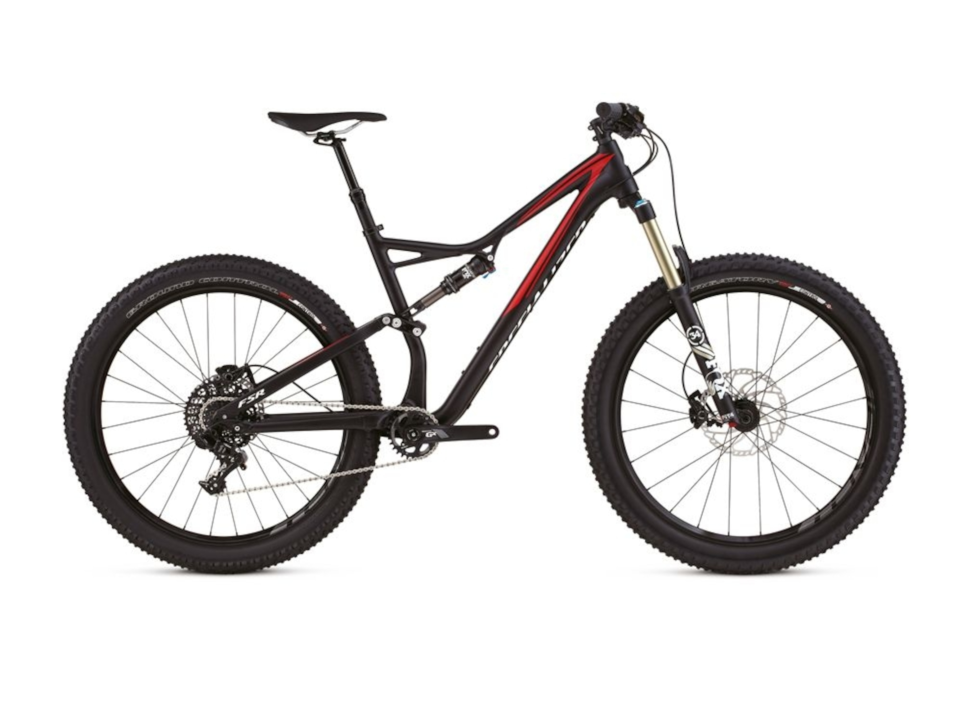 the Specialized S-Works Stumpjumper FSR Carbon 6Fattie mountain bike