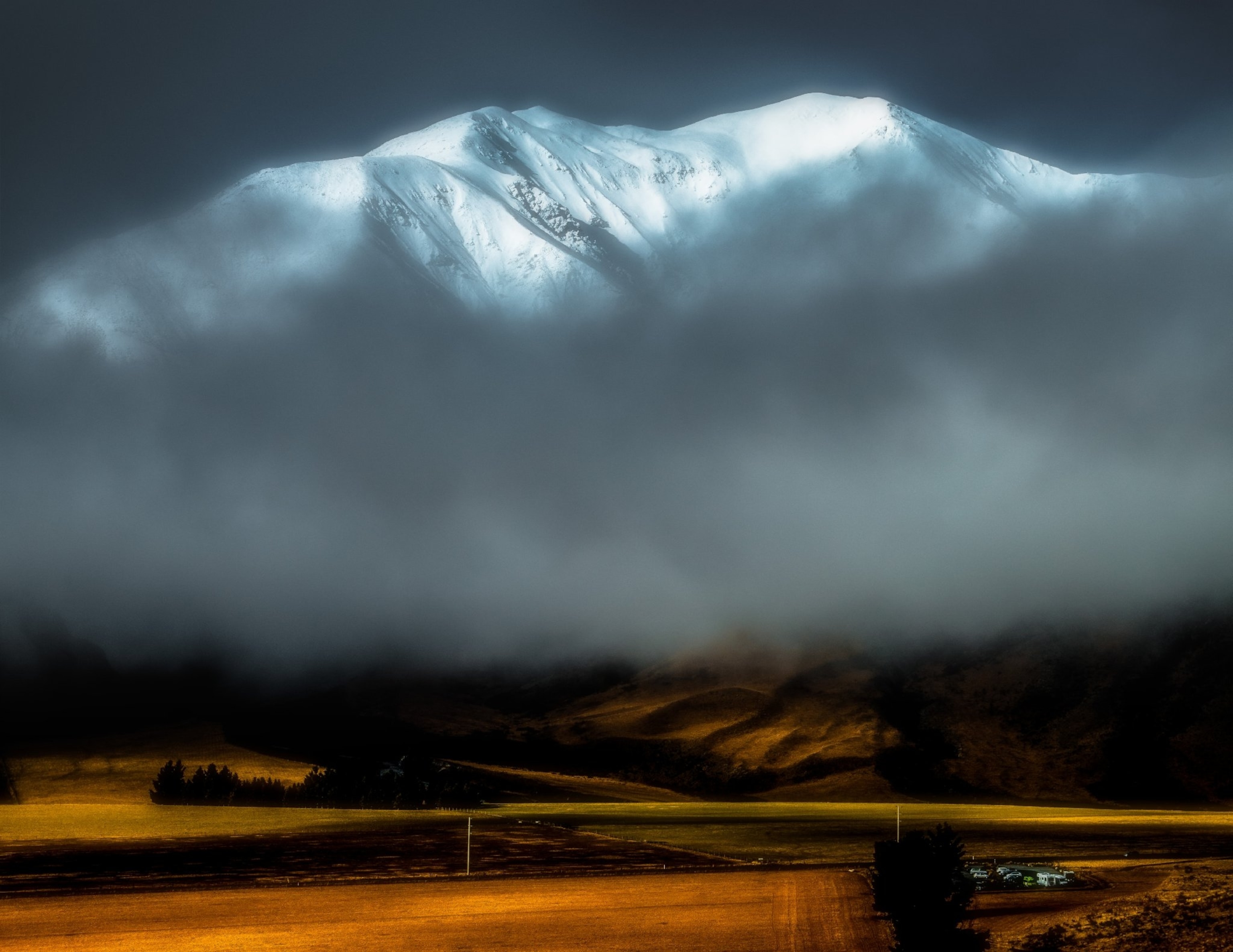 Southern Alps in New Zealand