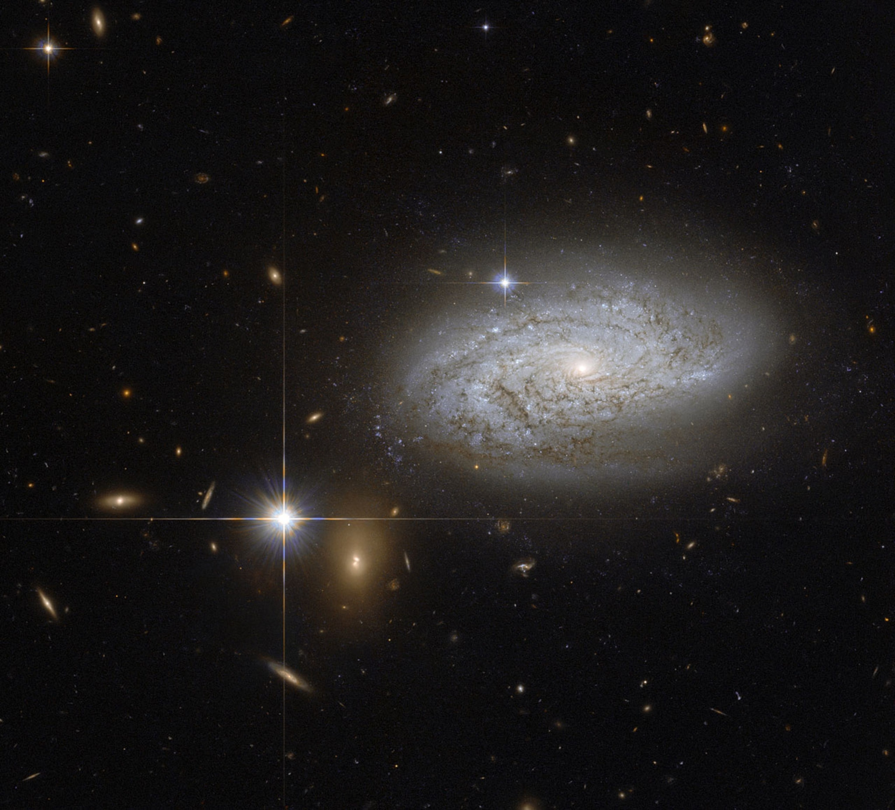 a spiral galaxy