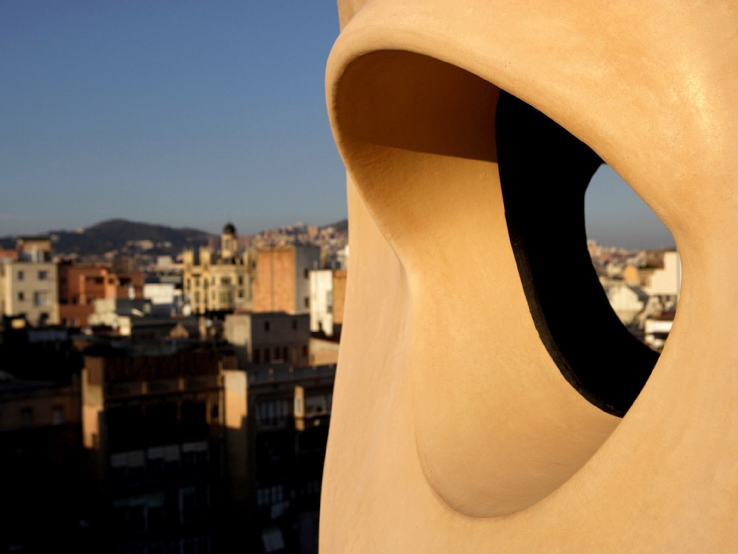 La Pedrera chimney