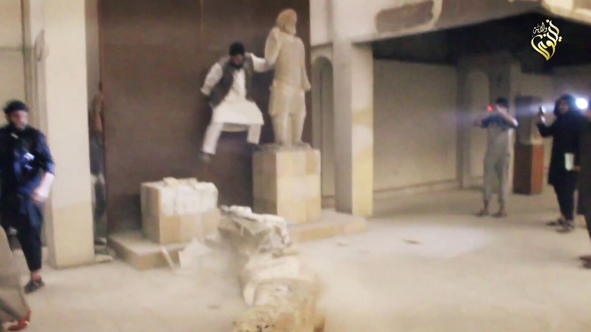 ISIS Smashes Priceless, Ancient Statues in Iraq
