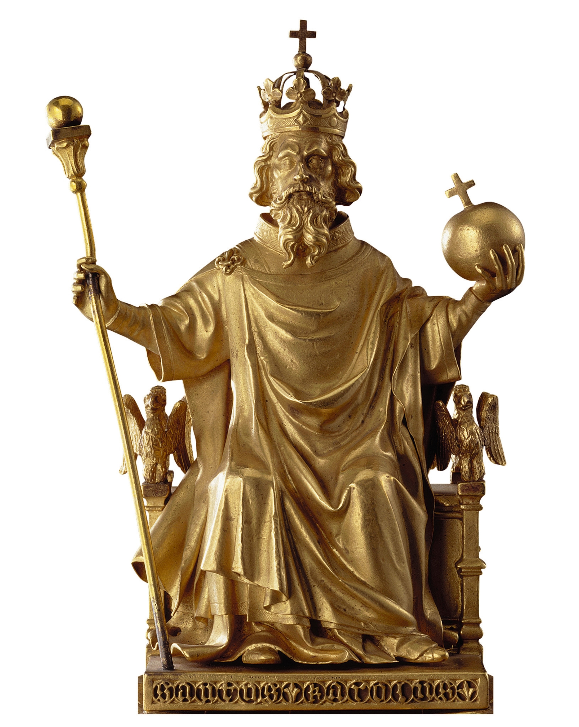 Statuette of Charlemagne.