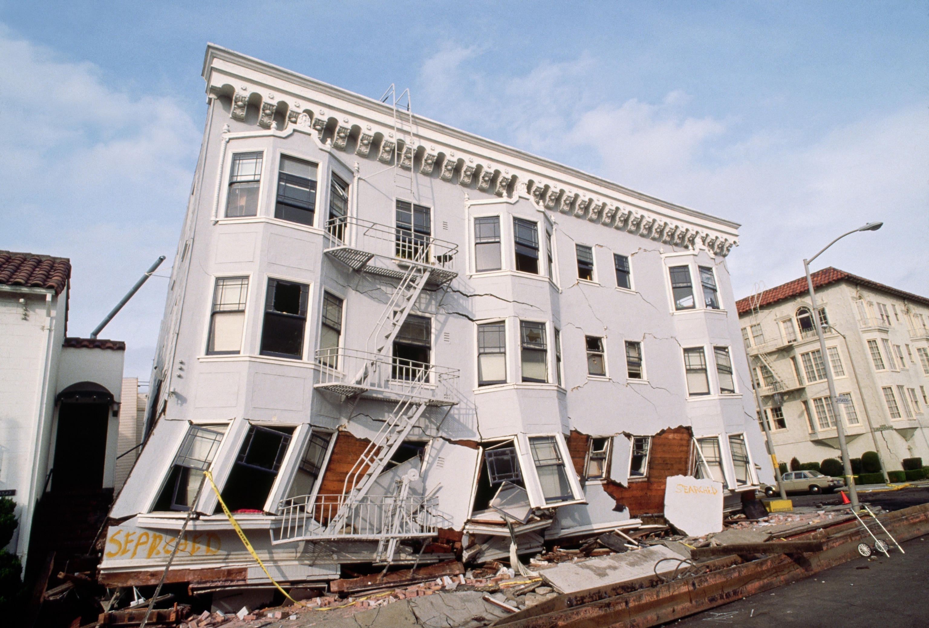 Third grade students at William L. Cobb Elementary School take cover under desks as they participate in the "Great California ShakeOut" earthquake drill on October 20, 2011 in San Francisco, California. An estimated 8 million Californians will take place in the fourth annual Great California ShakeOut earthquake drill which will help educate residents prepare for a major earthquake.