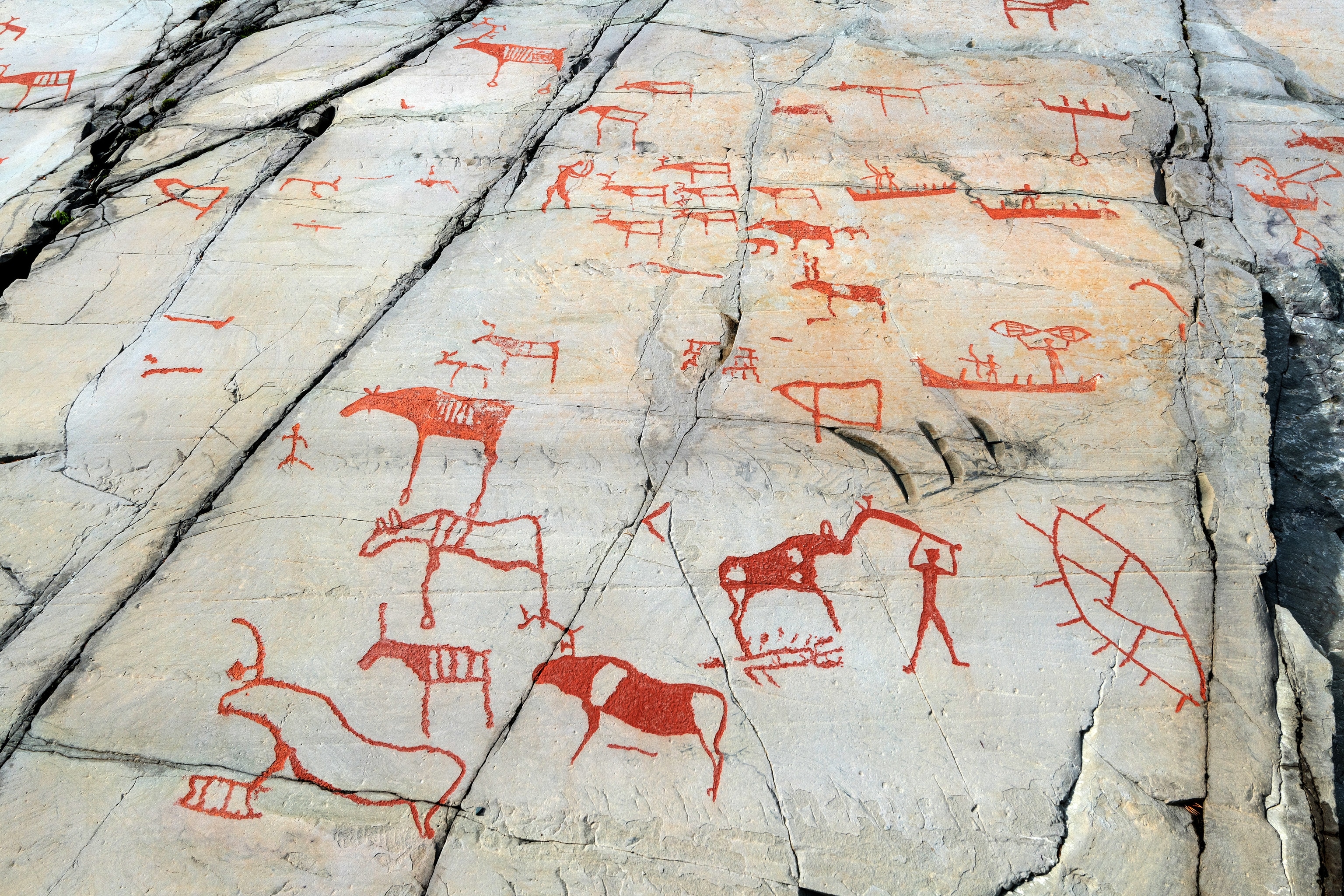 Petroglyphs from Alta in Norway