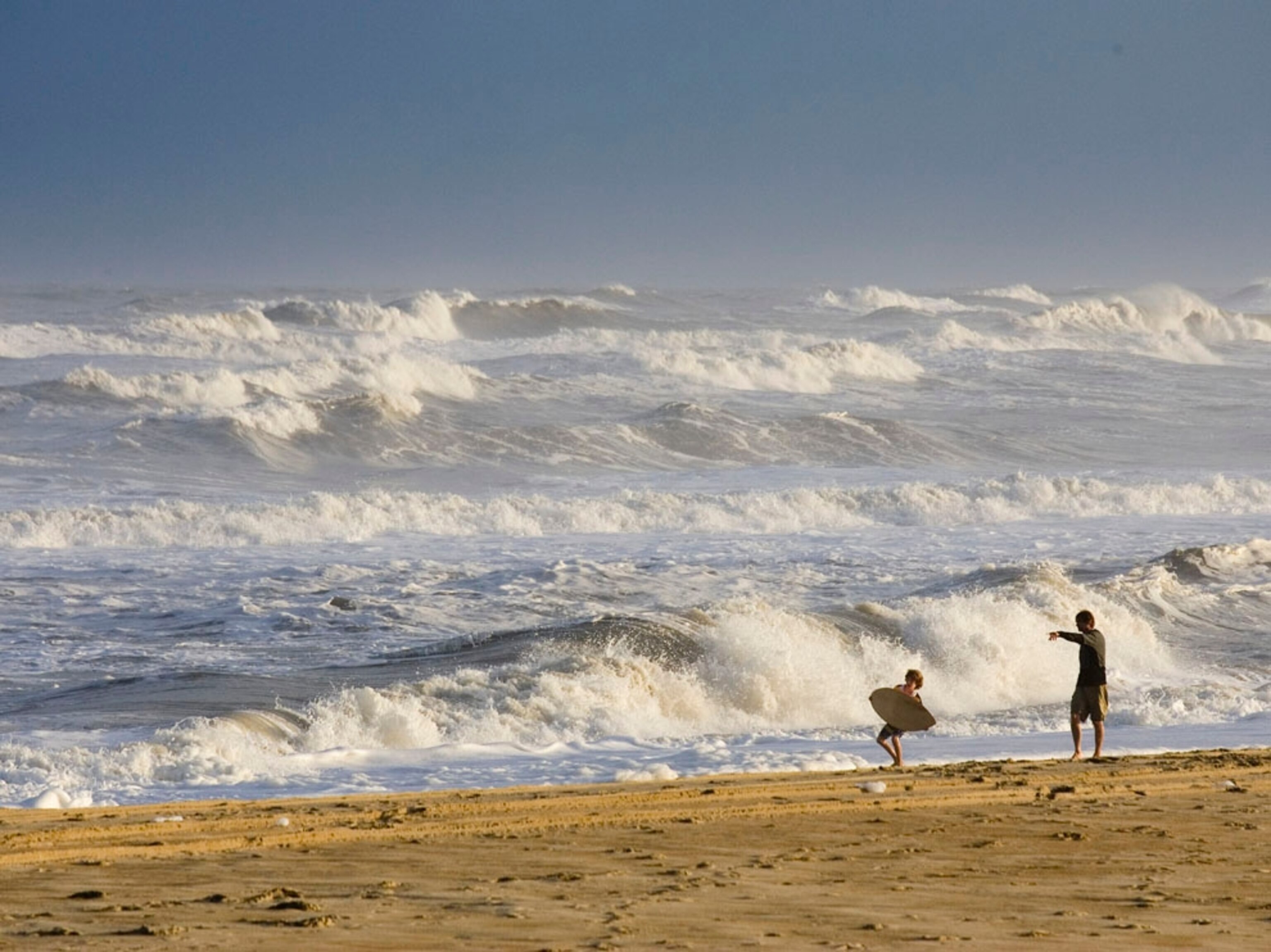 skimboarding beach North Carolina