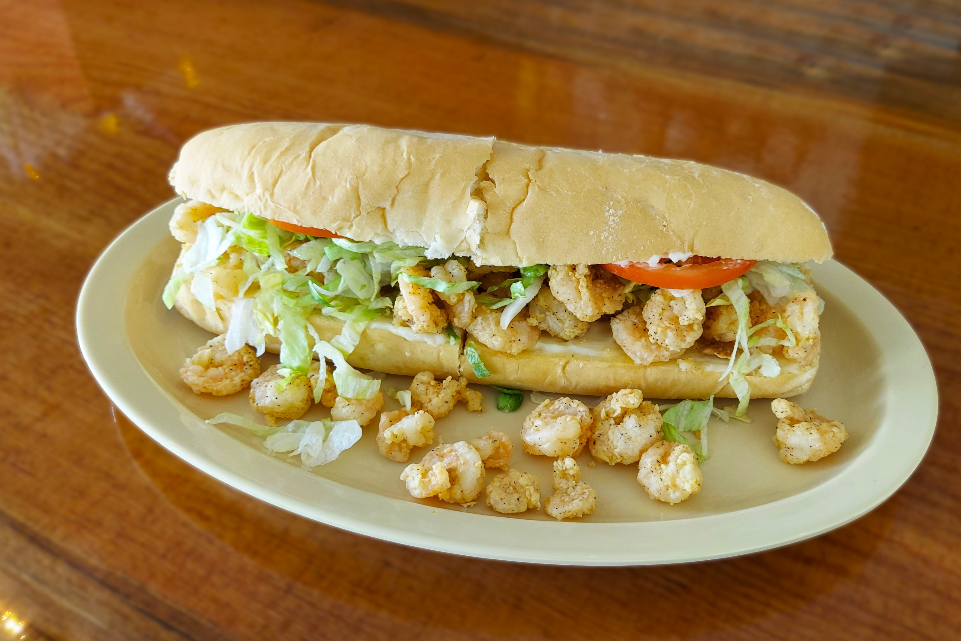 Po'boy sandwich