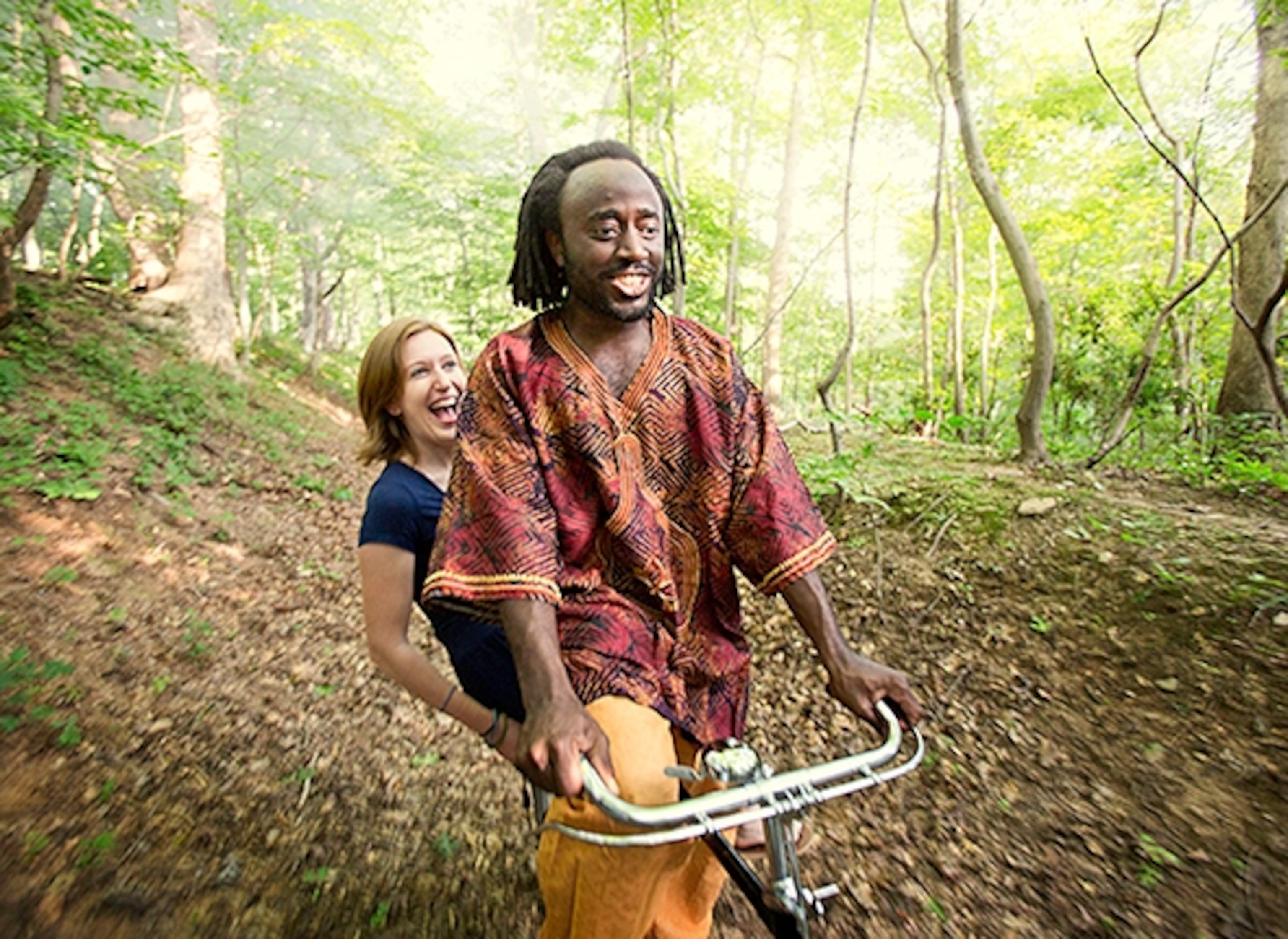 Travelers of the Year Molly Burke and Muyambi Muyambi formed Bicycles Against Poverty (Photograph by Cade Martin)