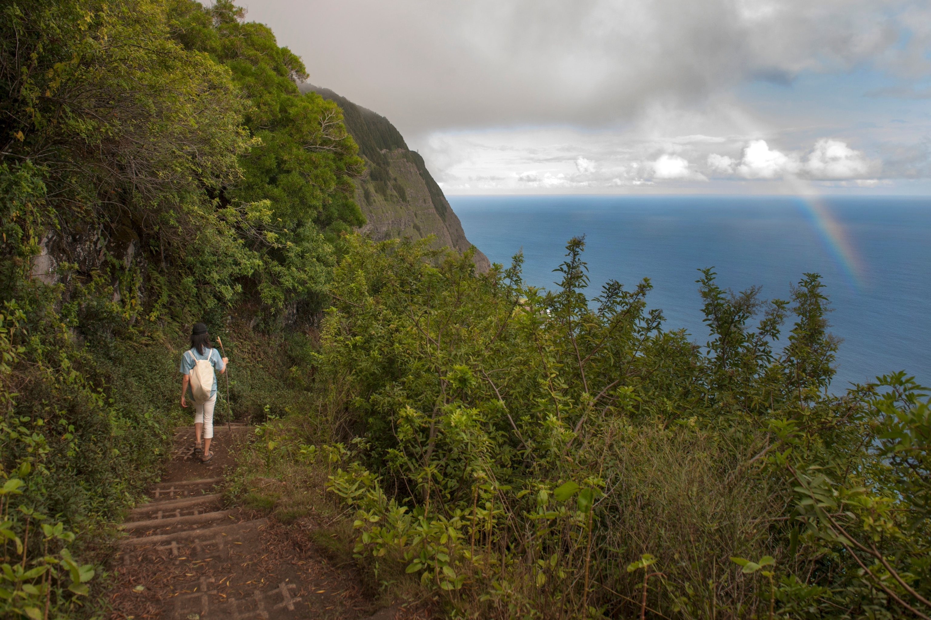Kalaupapa Hawaii hiking
