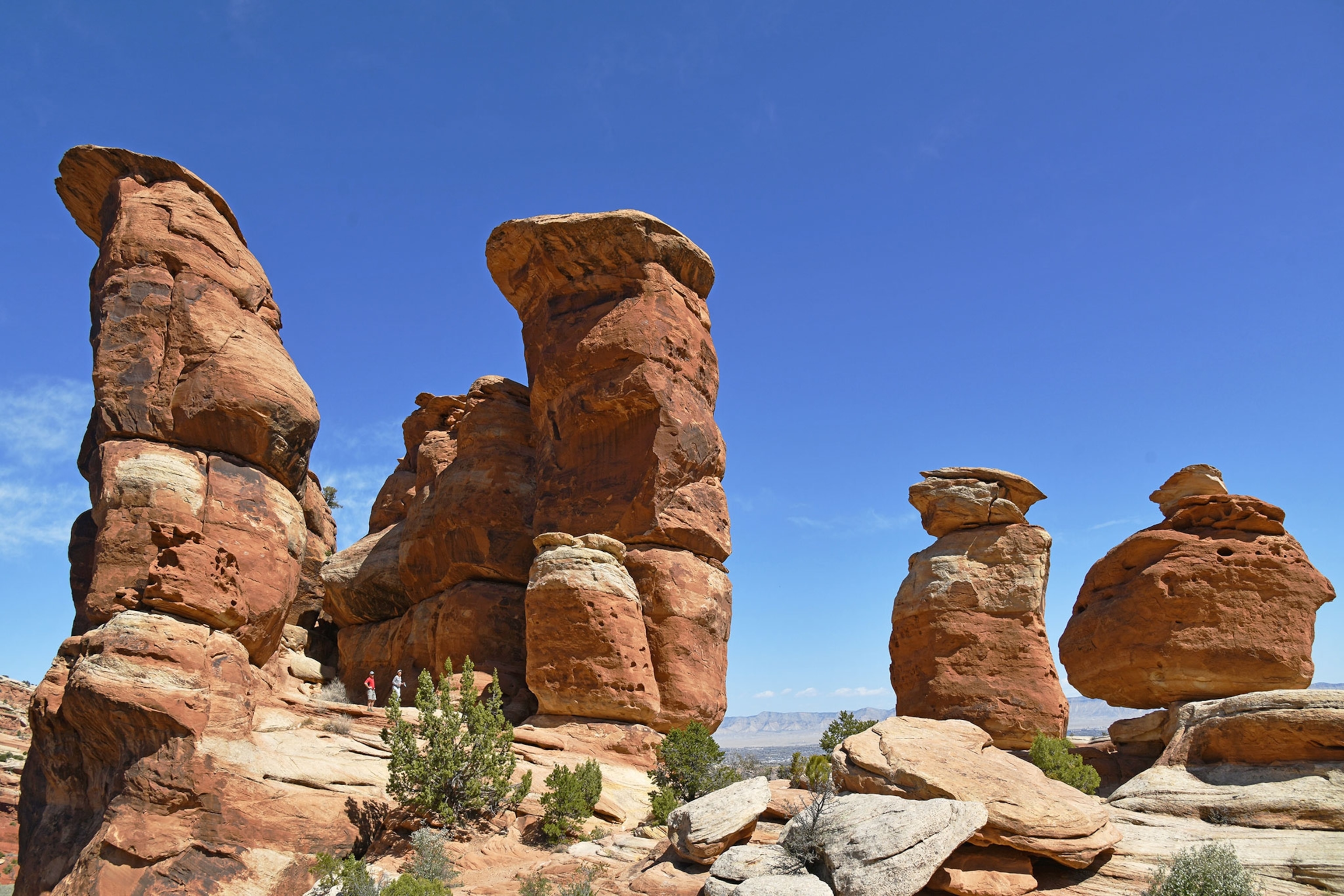 Devils Kitchen Trail in Colorado National Monument in Mesa County, Colorado.