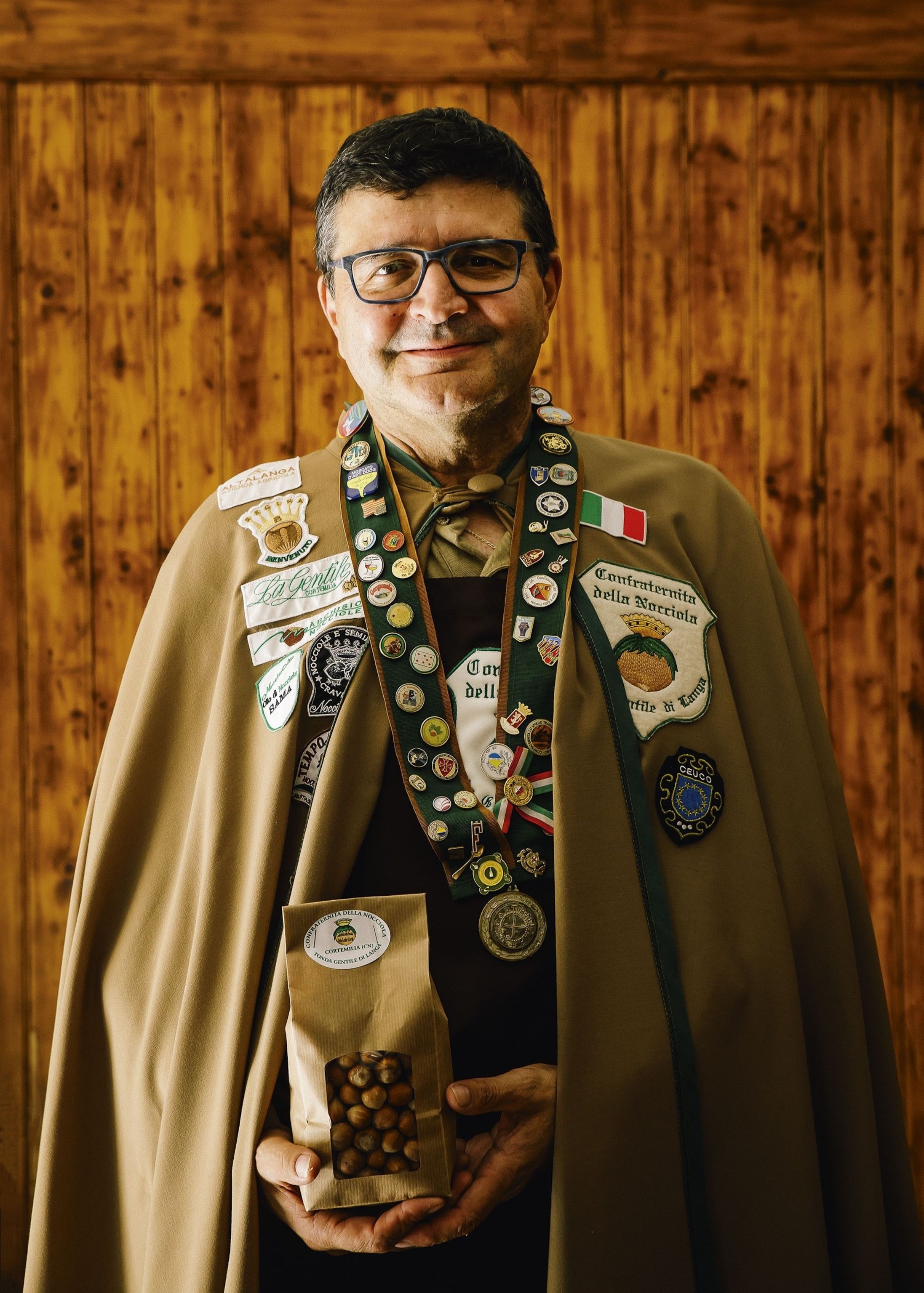 The Confraternita della Nocciola (Brotherhood of Hazelnuts) is a Cortemilia-based group that promotes Piedmont’s prized nut. Members including Giacomo Ferreri are heavily involved in organising the Sagra della Nocciola IGP Piemonte, an international hazelnut festival. Among the activities on offer are blind tastings of hazelnuts from around the world — with Piedmont’s offering usually topping the tables.