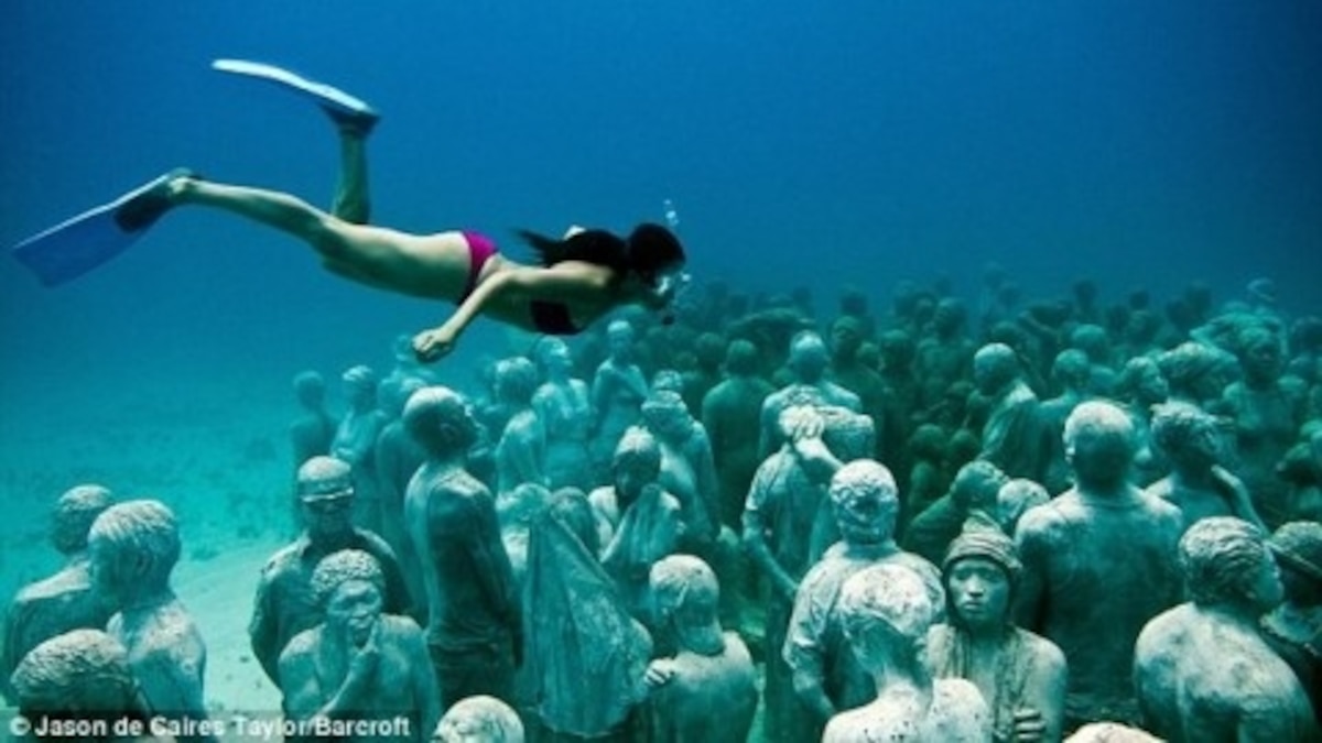 Strange Mexico’s Underwater Sculpture Garden