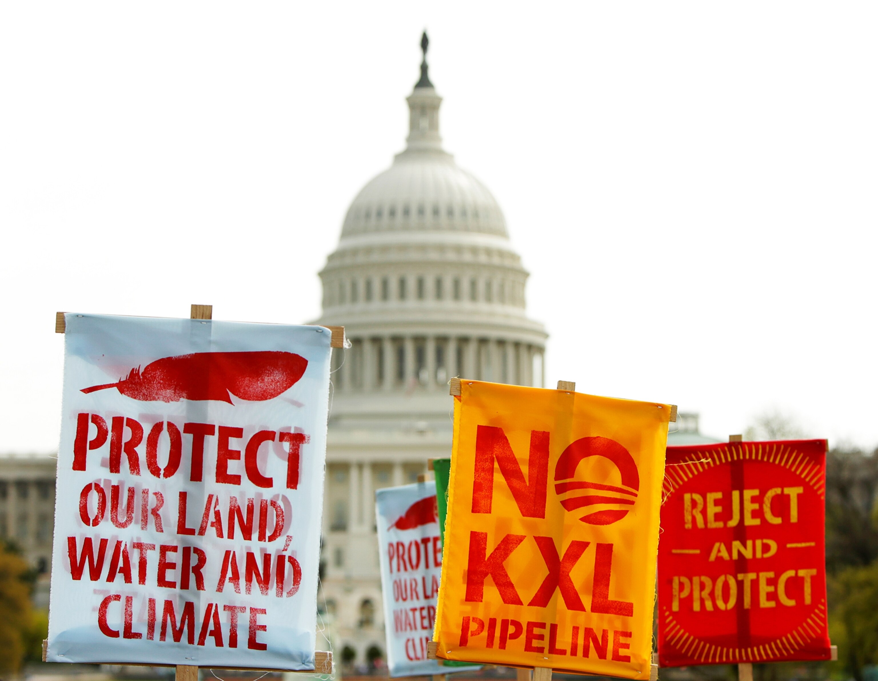Keystone XL protestors, Washington D.C.