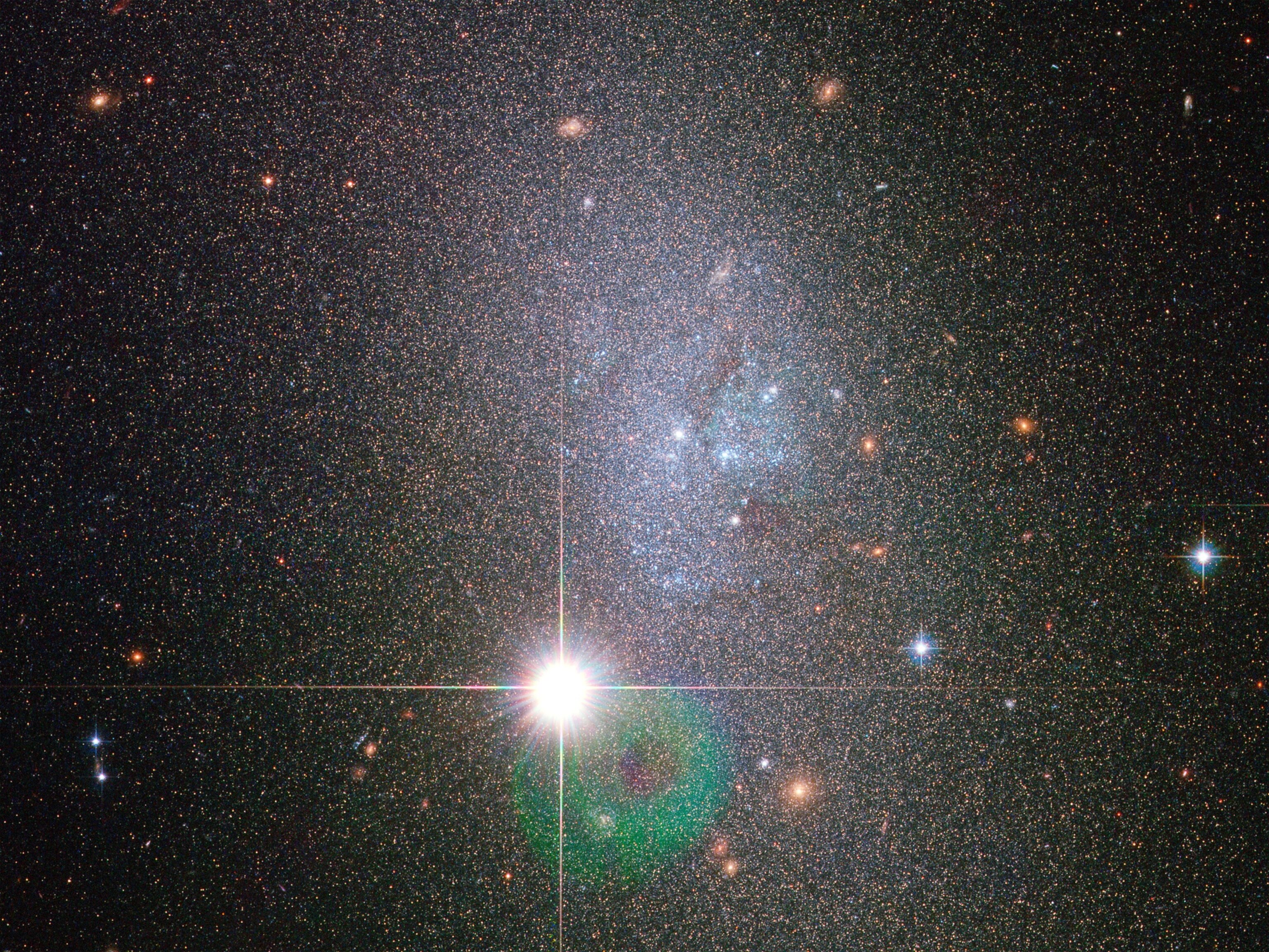 Dwarf galaxy picture: one of the week's best space pictures