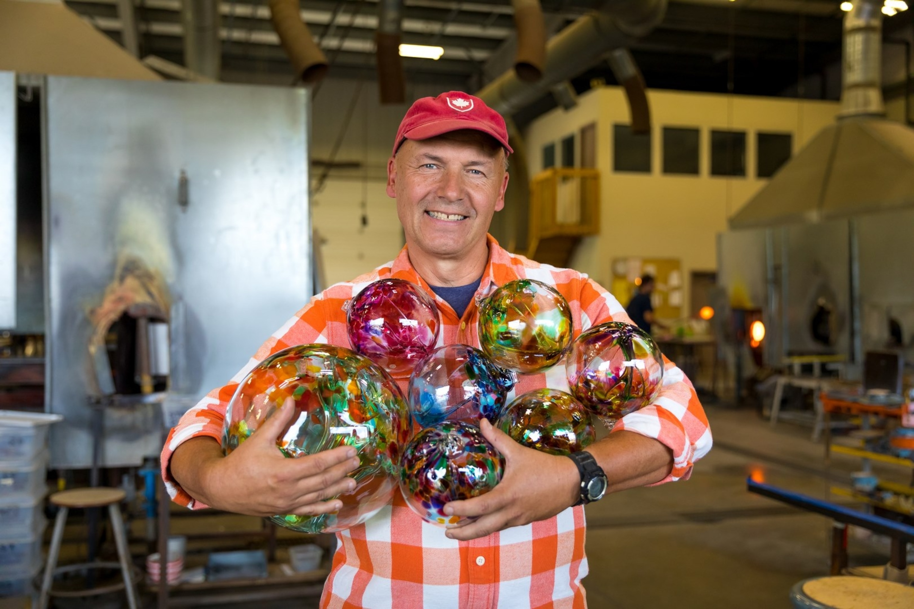 Kitras Glass Studio in Fergus, Ontario, Canada