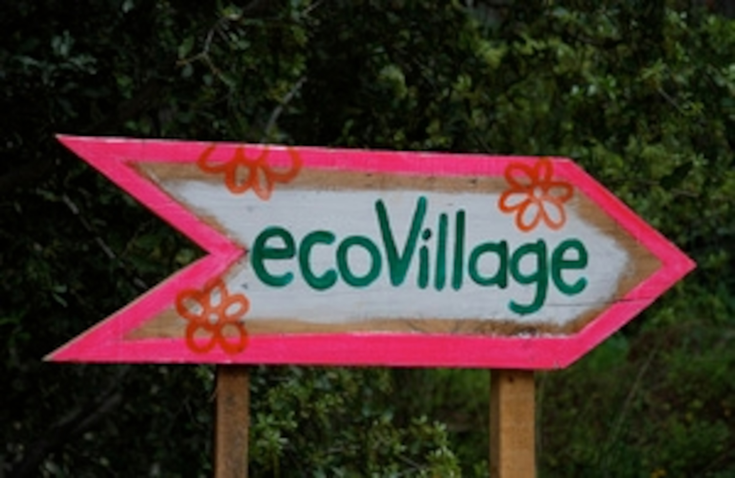 EcoVillage sign
