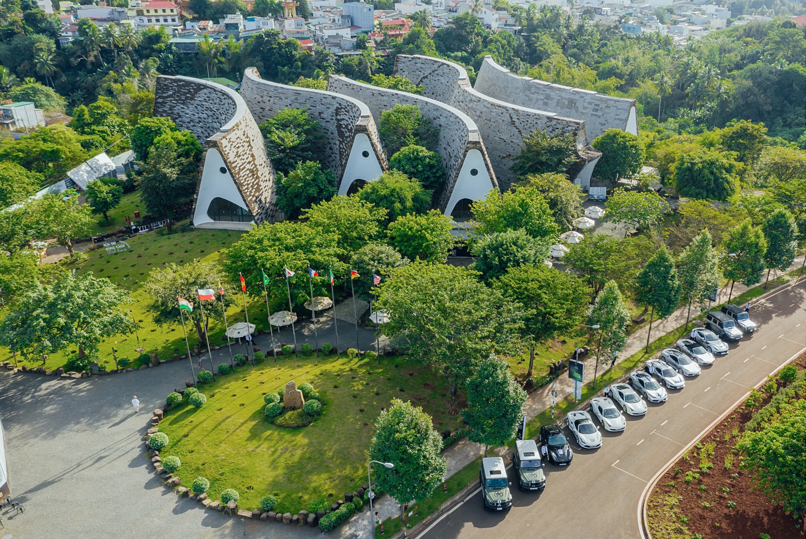 The World Coffee Museum, in Buôn Ma Thuột, the capital of Đắk Lắk province, Vietnam