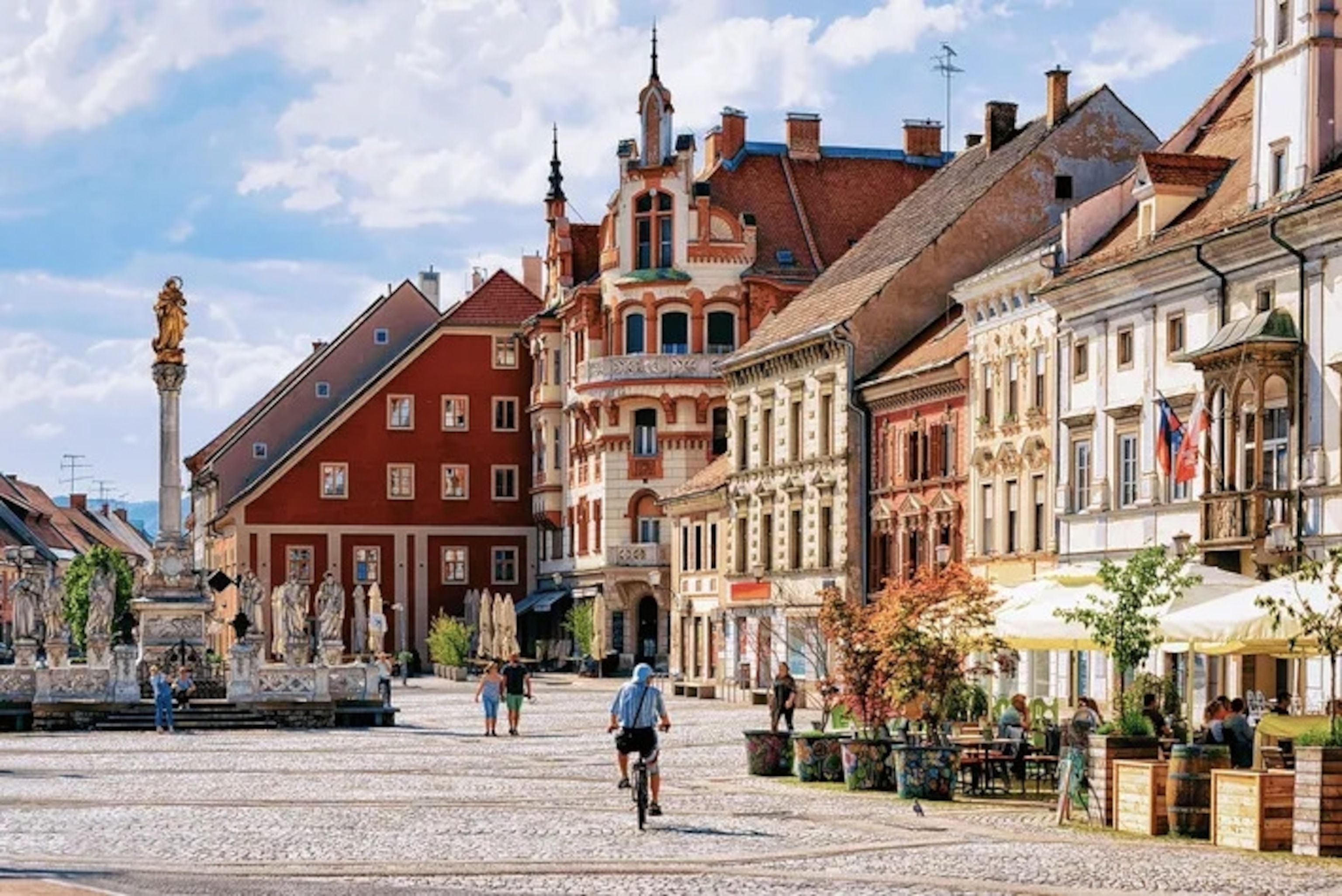 The Main Square in Maribor.