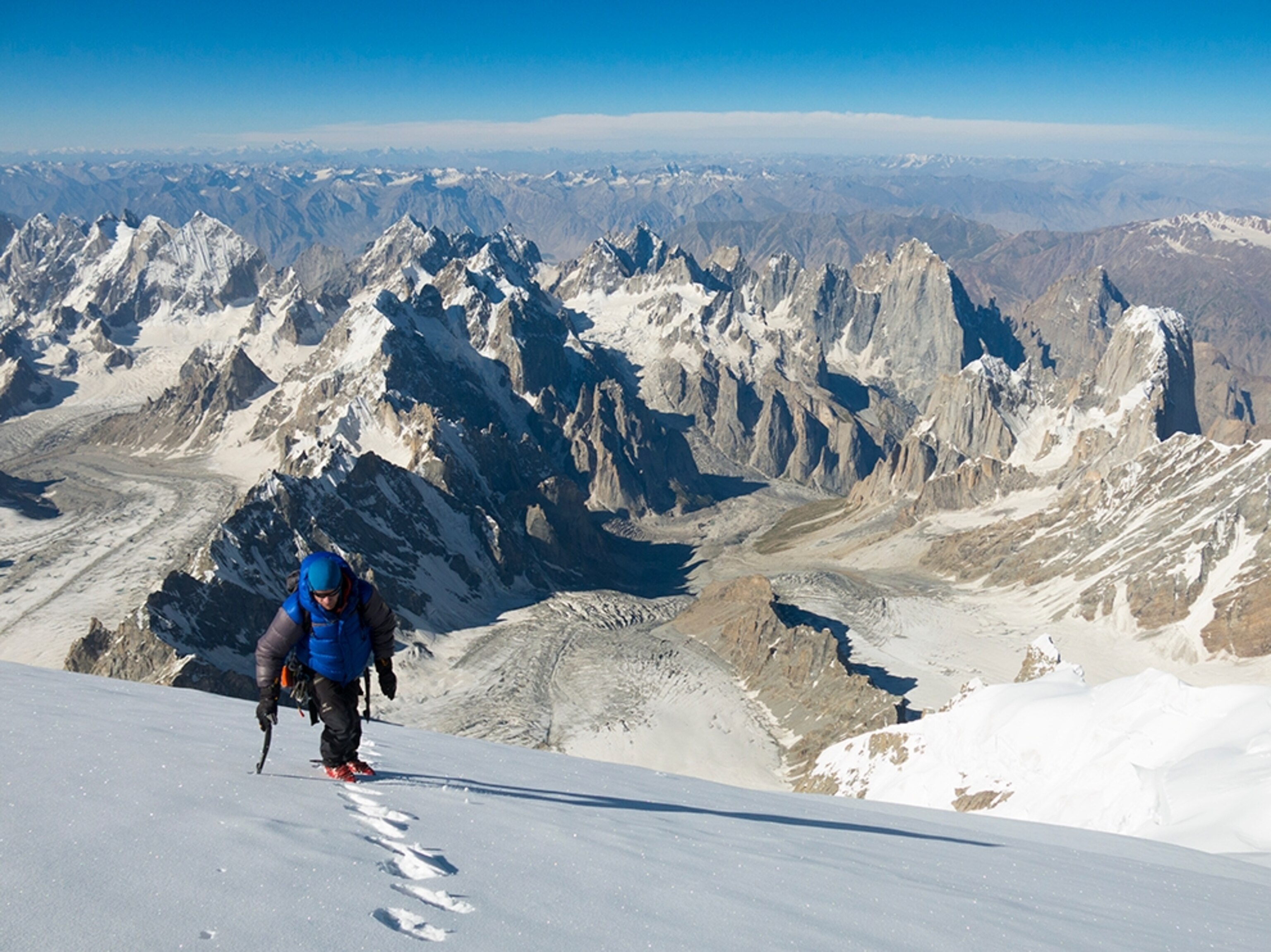 Ian Welsted on the K6 summit