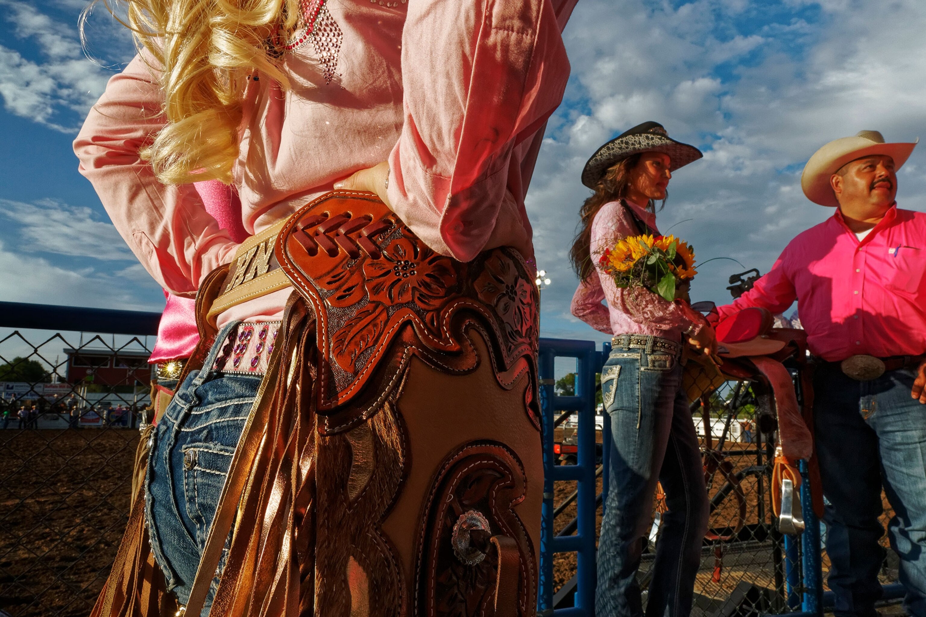 contestants for the Beef Empire Days queen and princess at the Beef Empire Days Rodeo