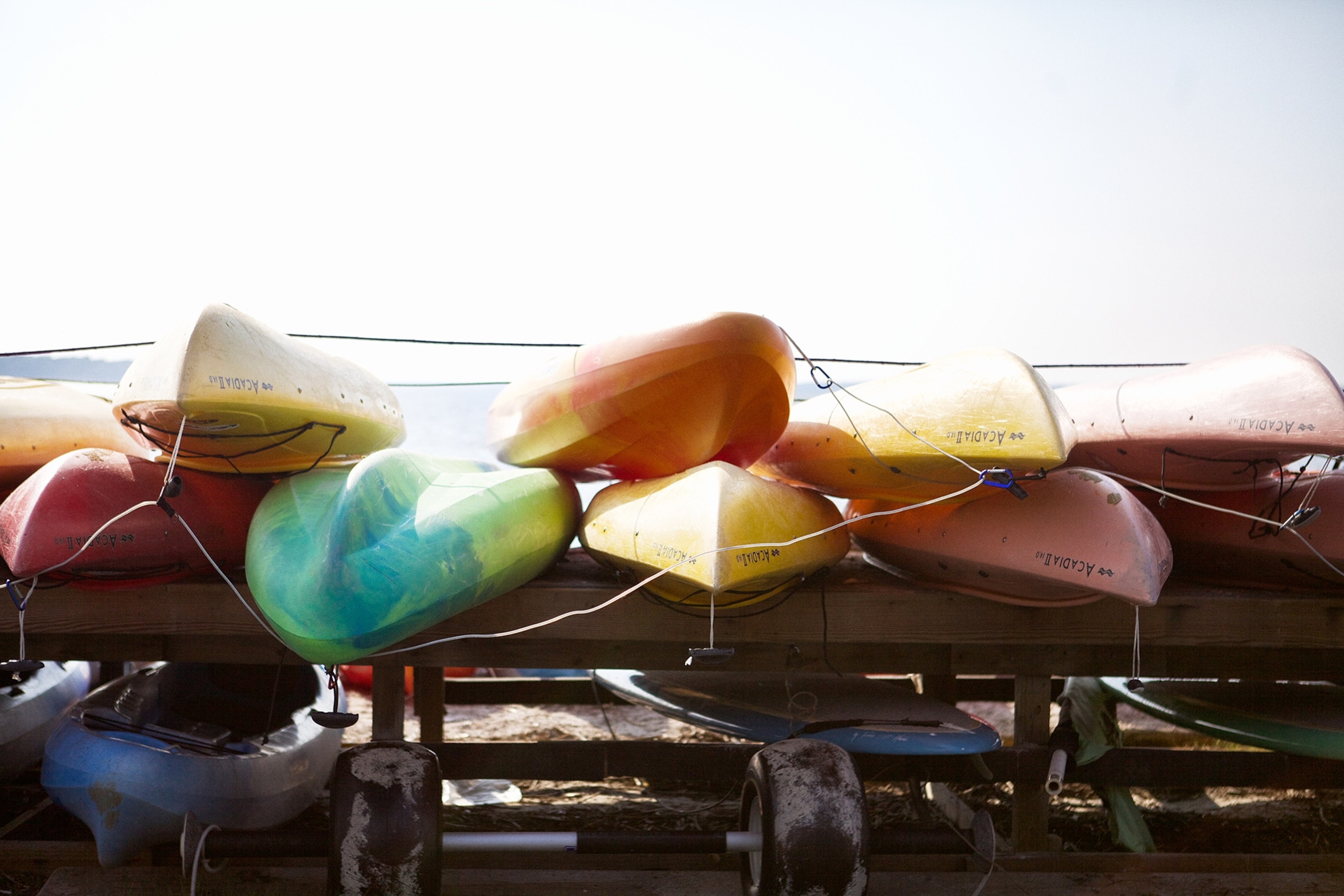kayaks in Hilton Head Island, South Carolina