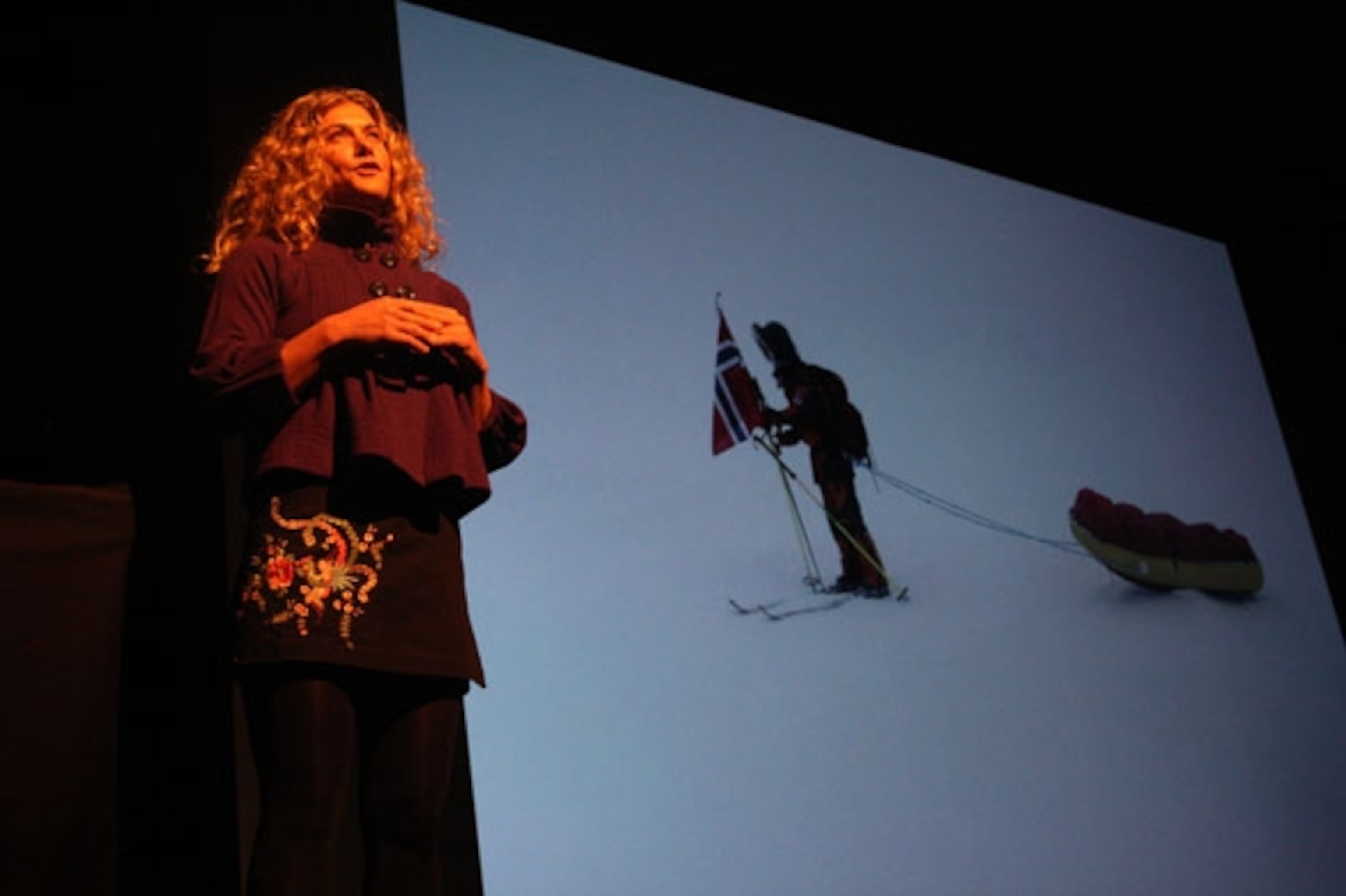 Adventurer Cecilie Skog, Photograph by James Mills, The Joy Trip Project