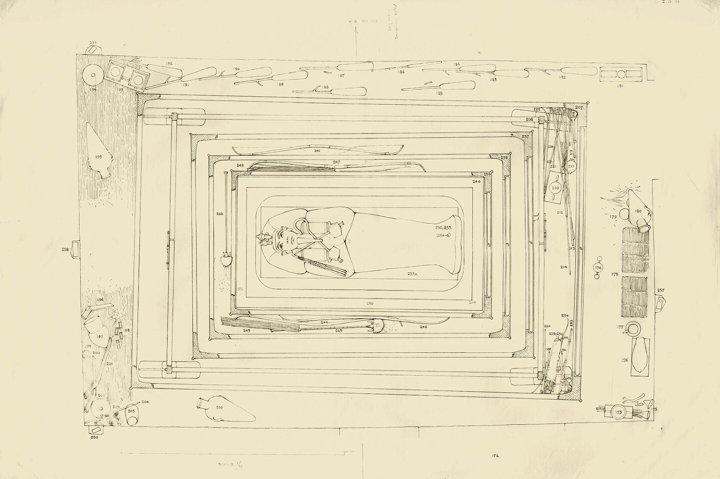 Howard Carter&rsquo;s team kept meticulous visual records as it worked in the tomb, including a revealing overhead look at Tutankhamun&rsquo;s burial chamber that preserves the placement of objects where they were found.