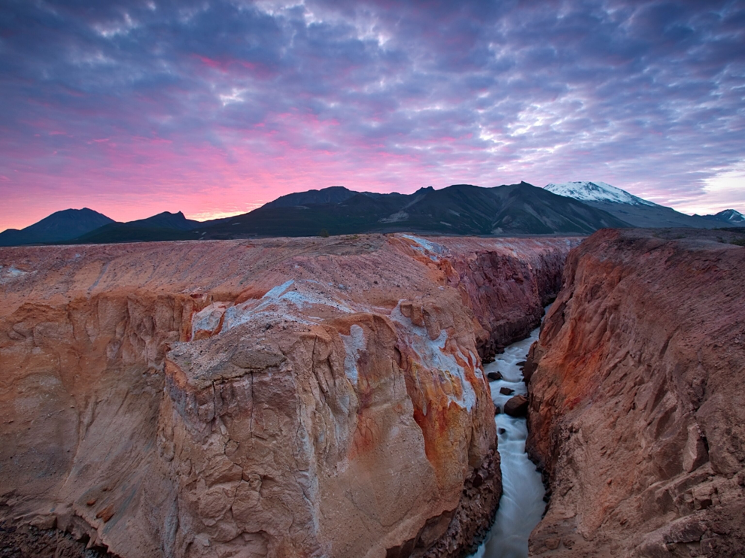 the Valley of Ten Thousand Smokes at Katmai National Park, Alaska
