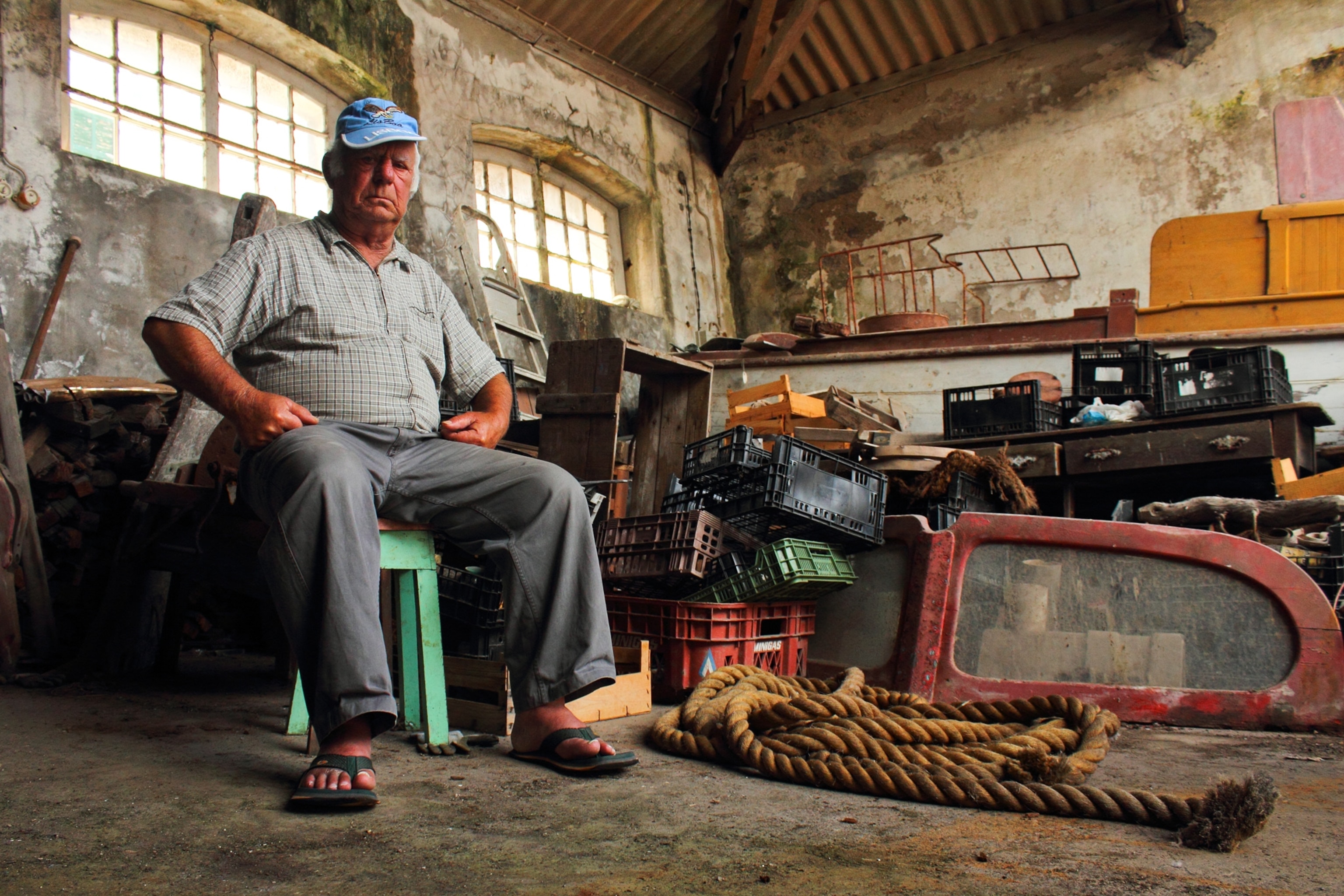 Manuel Garcia Tavares Jr., formerly a factory worker in the Azorean whaling industry