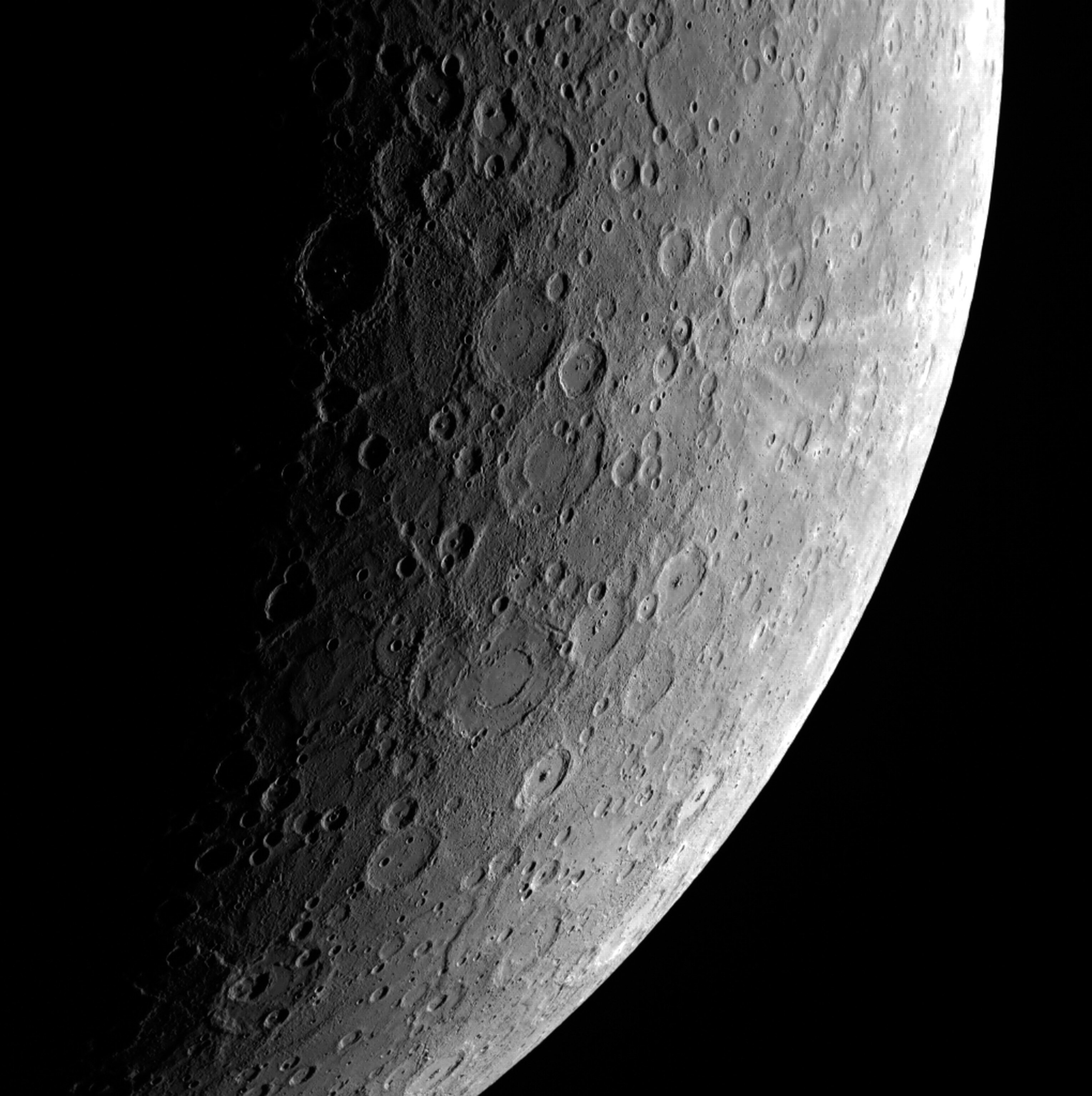 surface of Mercury by NASA's MESSENGER orbiter