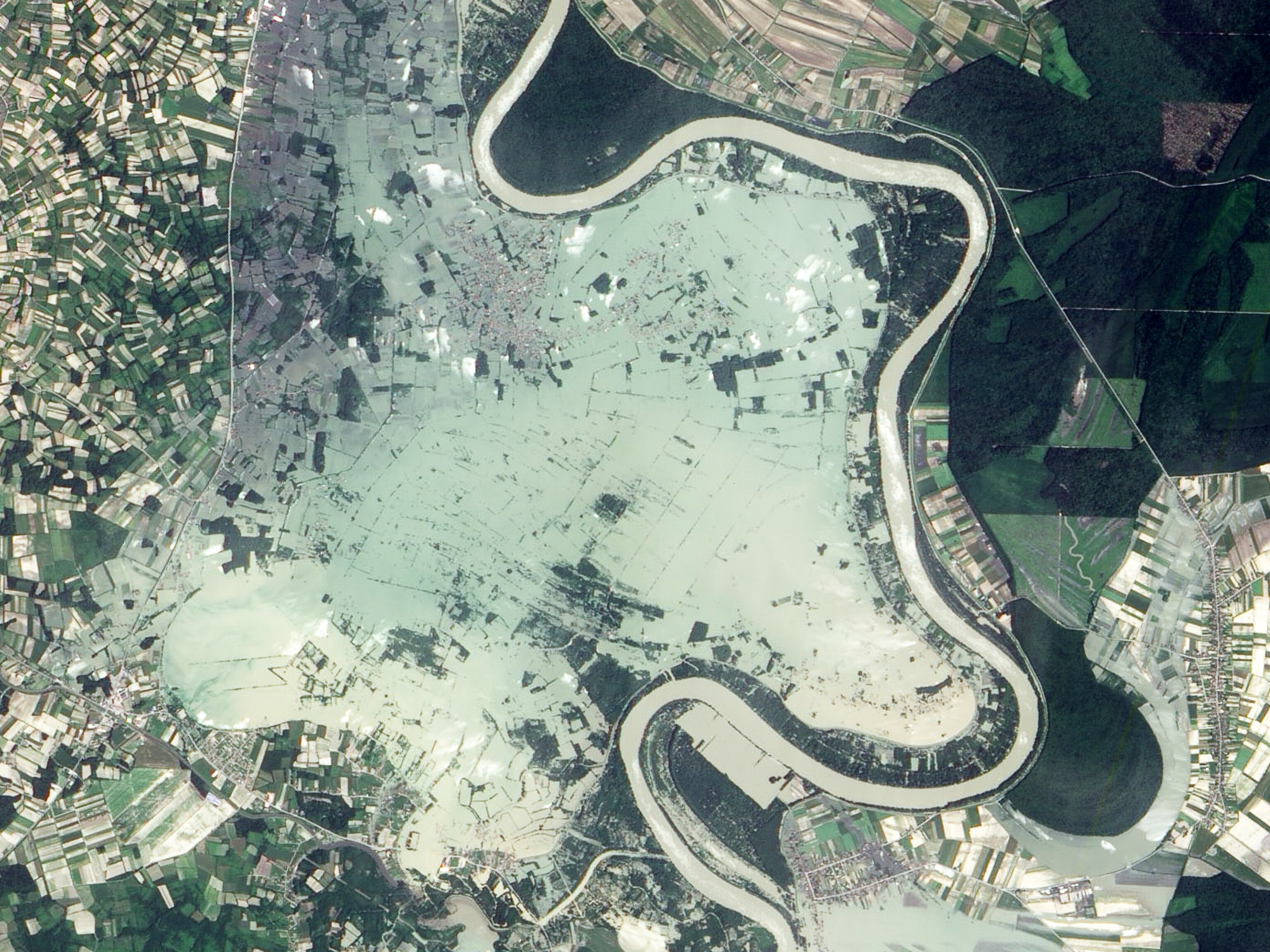 the Soyuz-FG rocket booster launching from Kazakhstan.