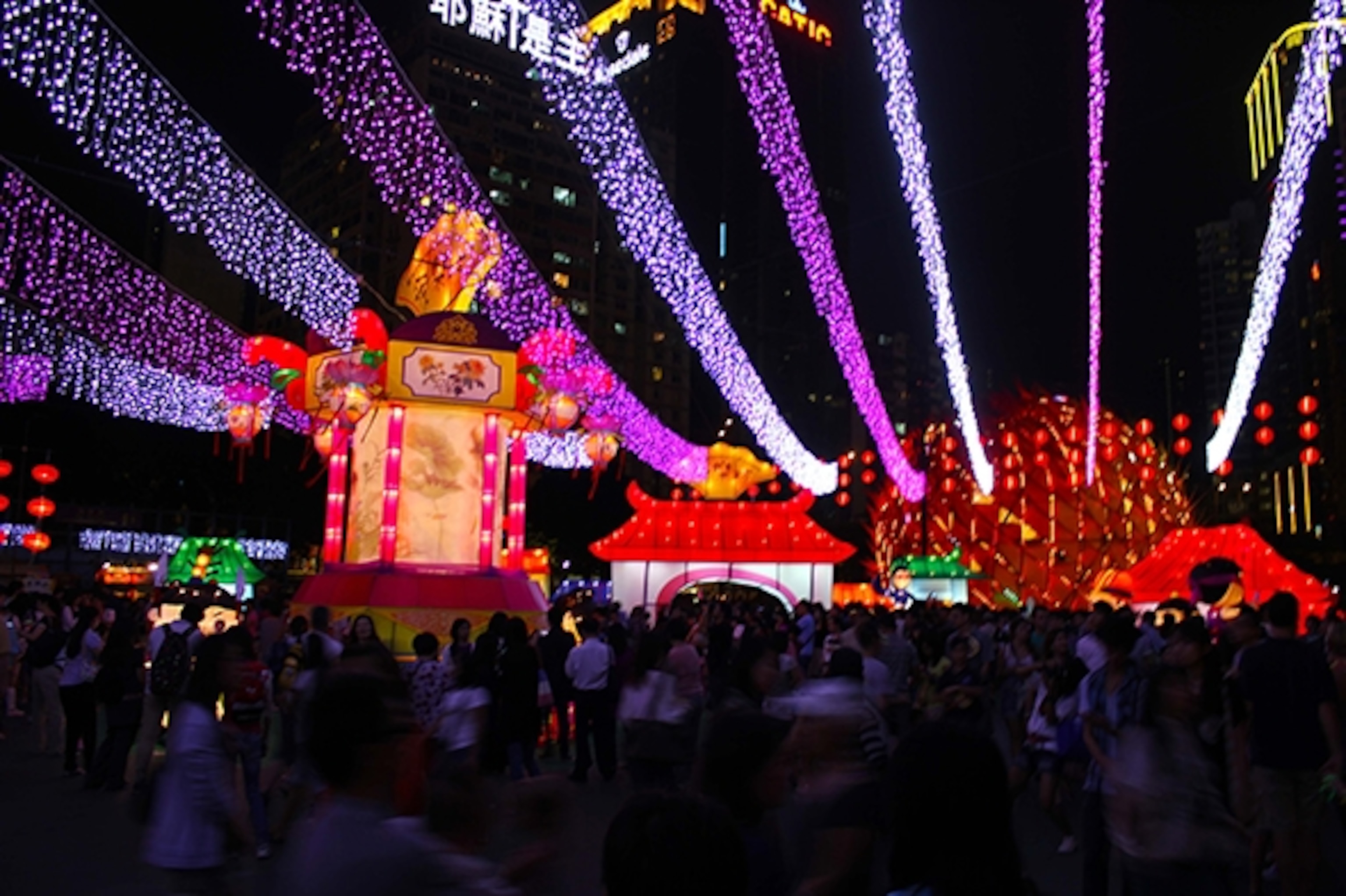 The brilliant Mid-Autumn Festival is one of the city's most popular cultural events. Don't forget to try a mooncake! (Photograph by Beth Williams)