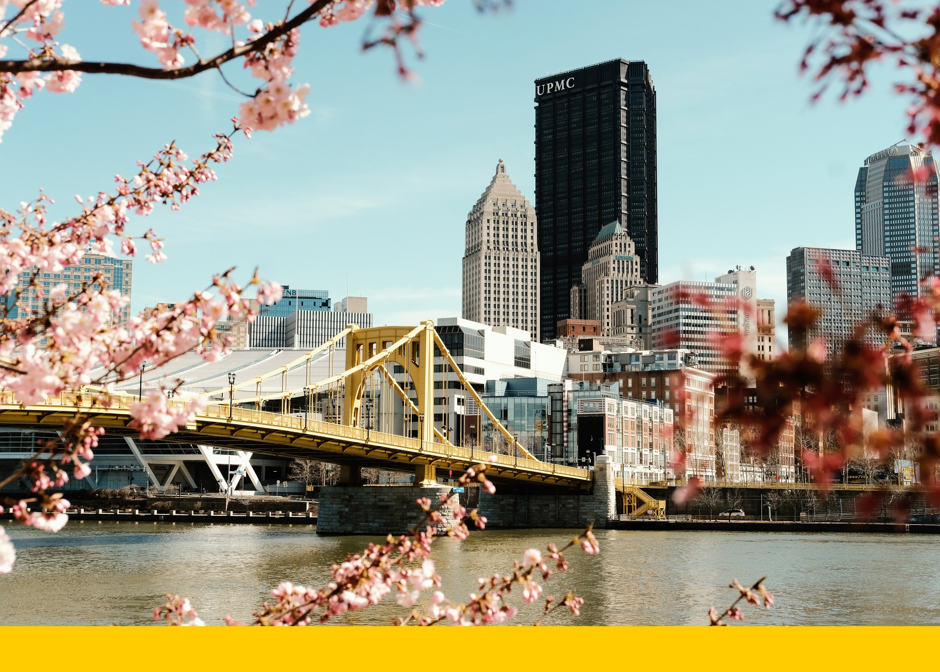 A photograph of Roberto Clemente Bridge.