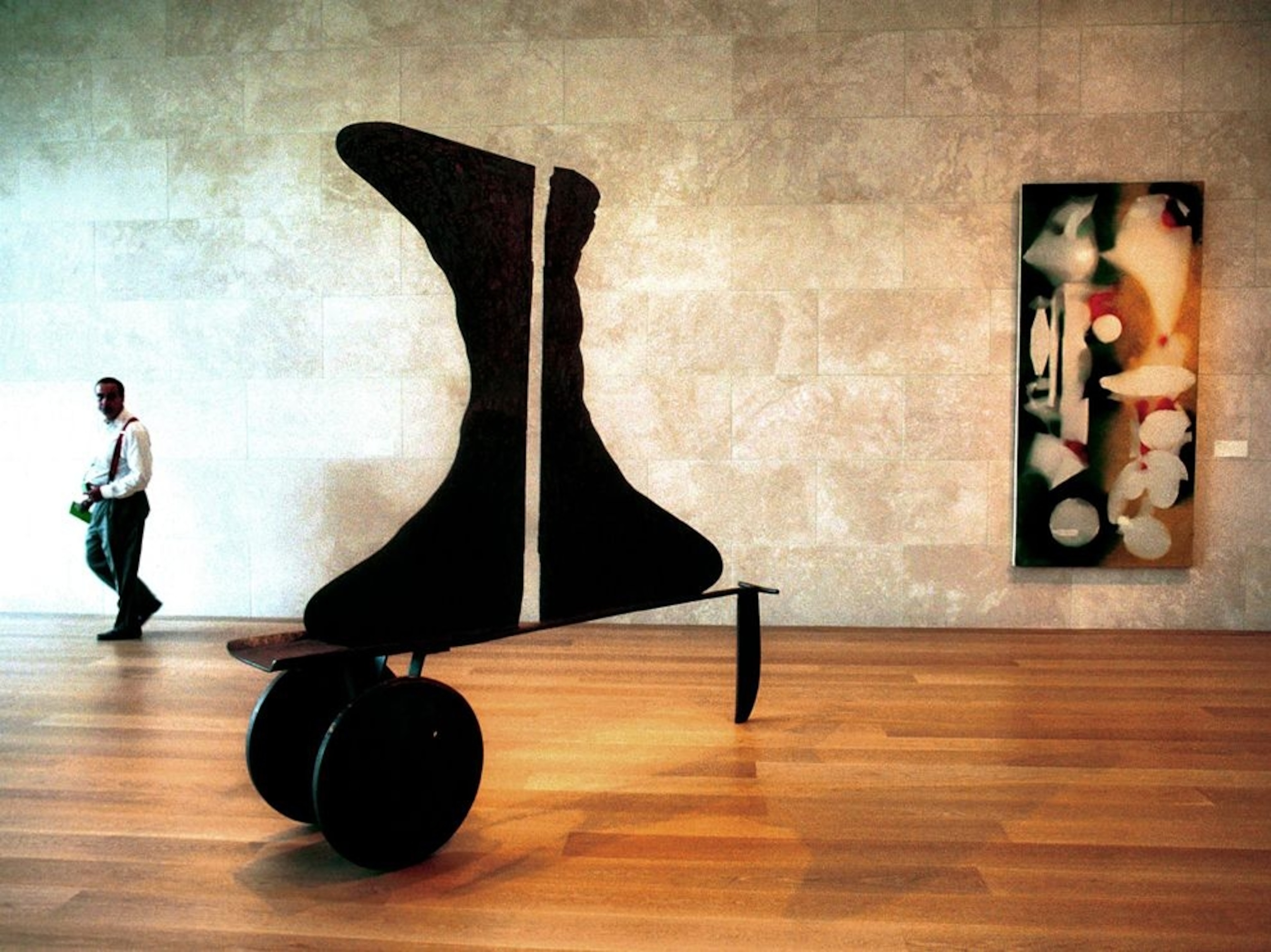 the interior of the Dallas museum of art
