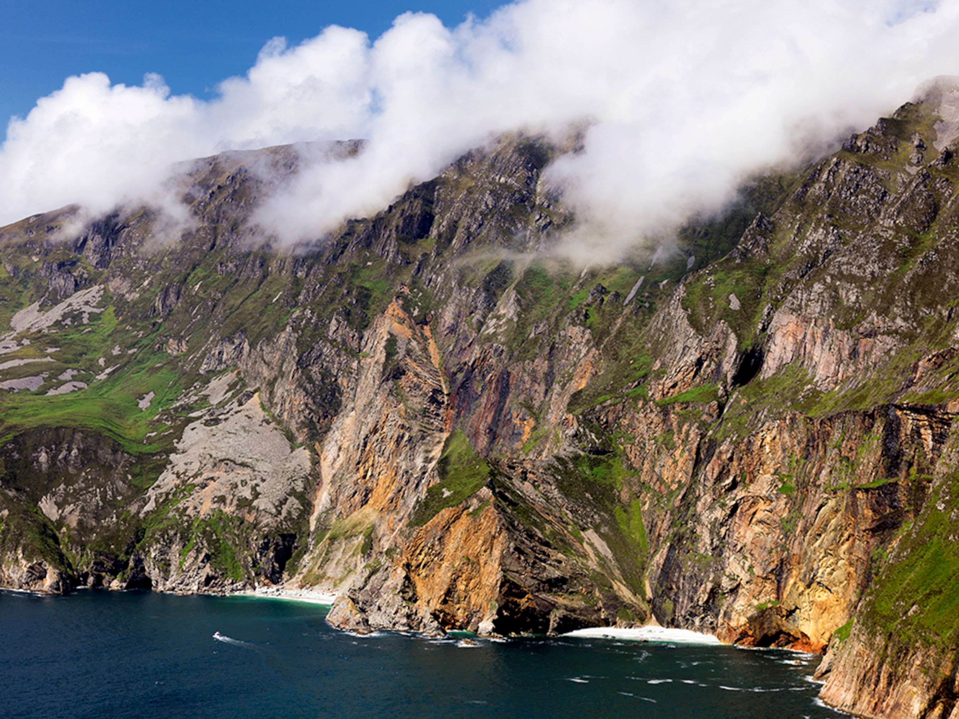 Slieve League cliffs in Donegal, Ireland