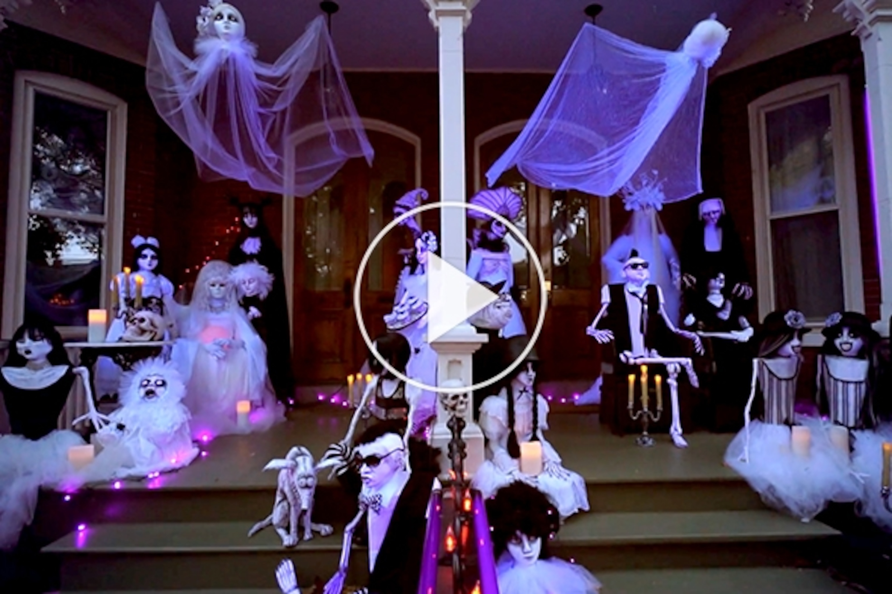 Video Inside New Jersey’s Halloween House