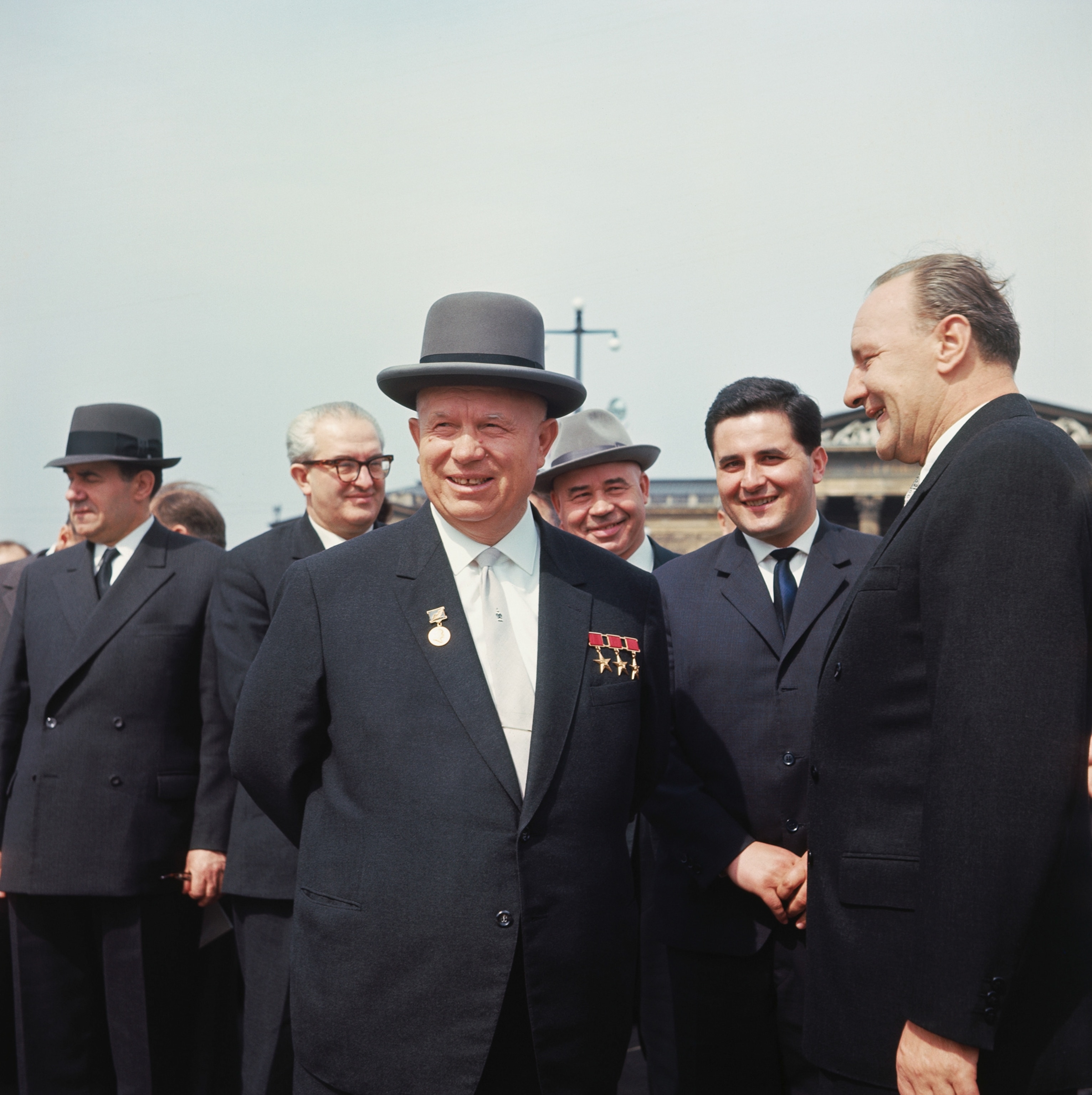 Nikita Kruschev and colleagues.